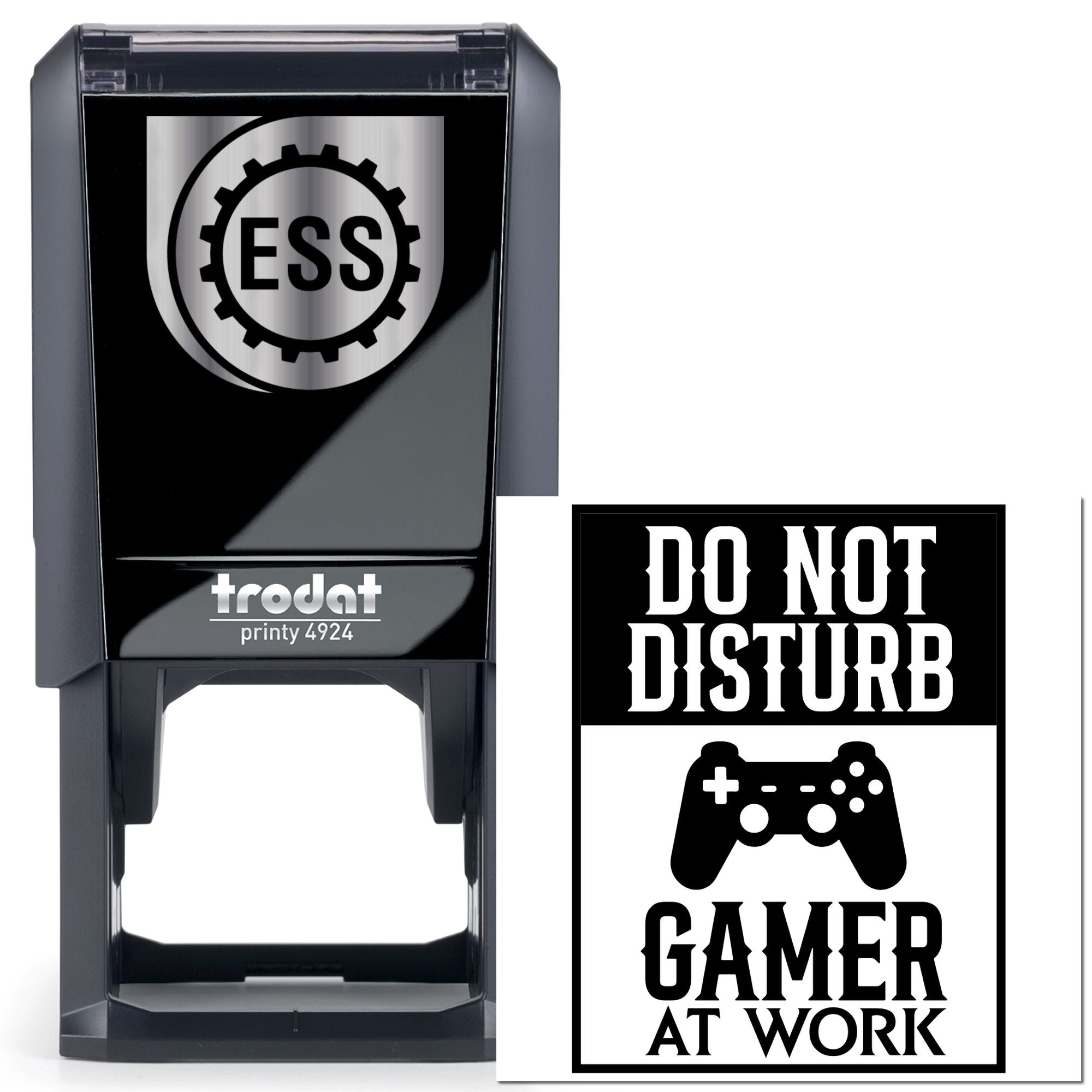 Self-Inking Gamer Sign Postcard Stamp
