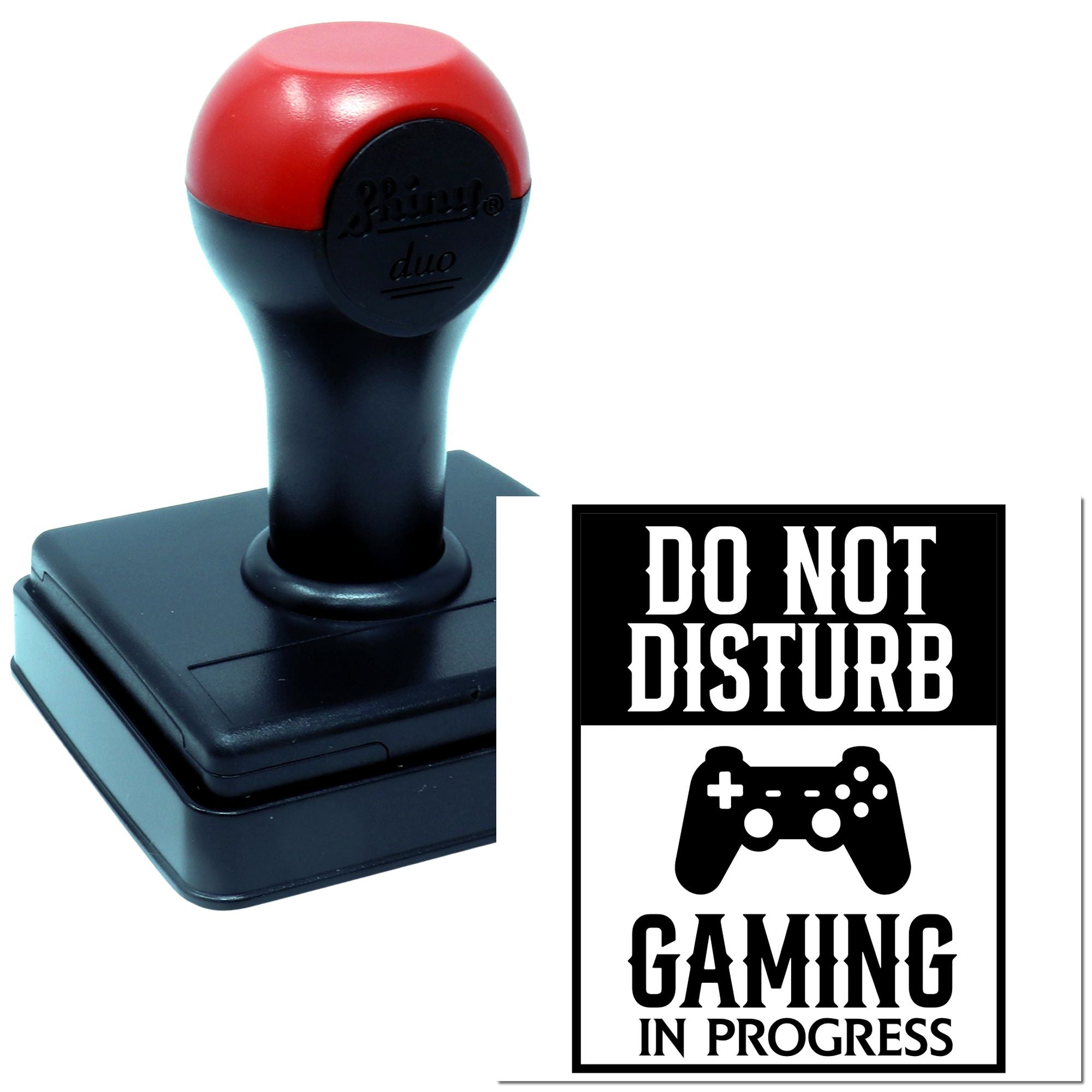 Duo Do Not Disturb Gaming Session Hand Stamp