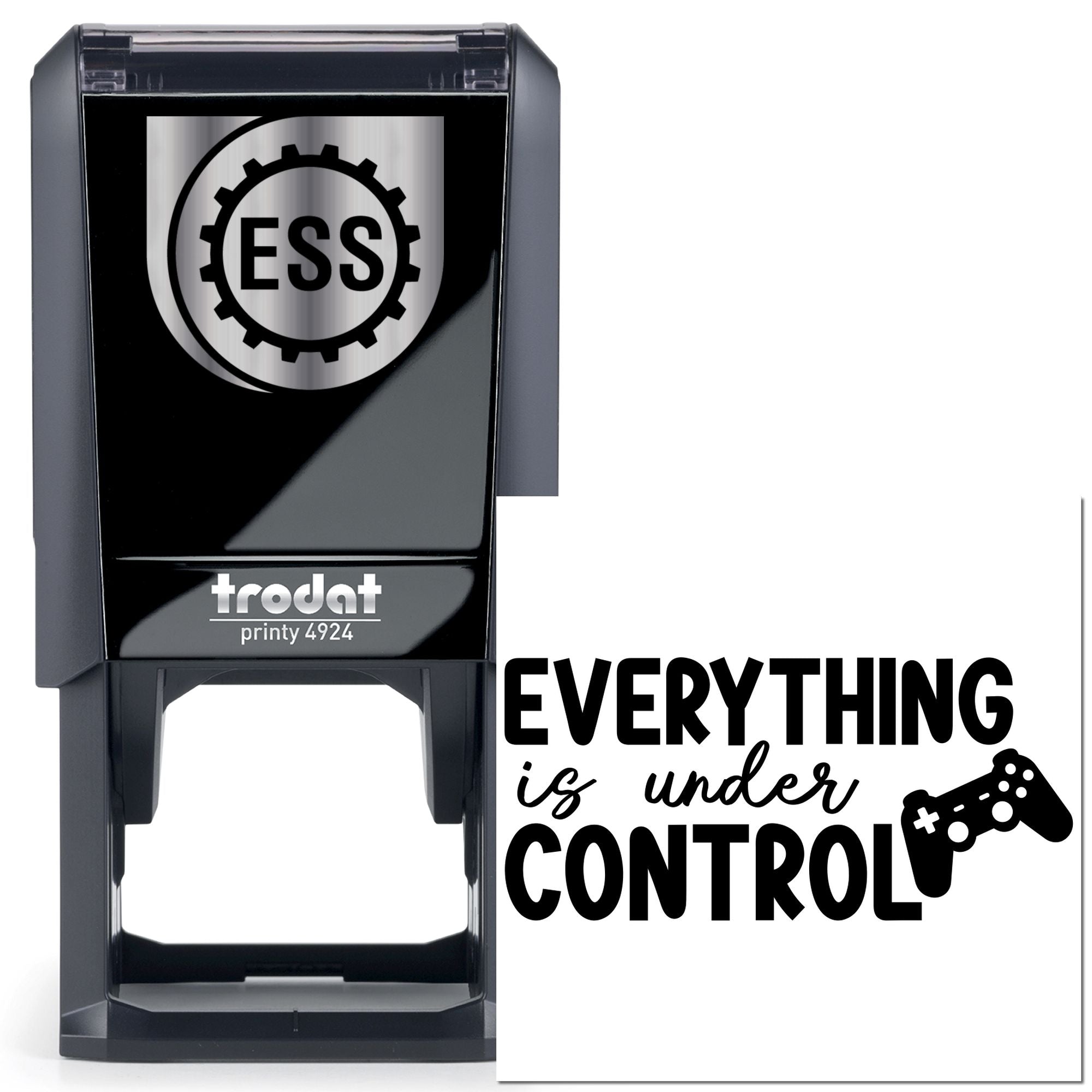 Self-Inking Game Controller Place Card Stamp