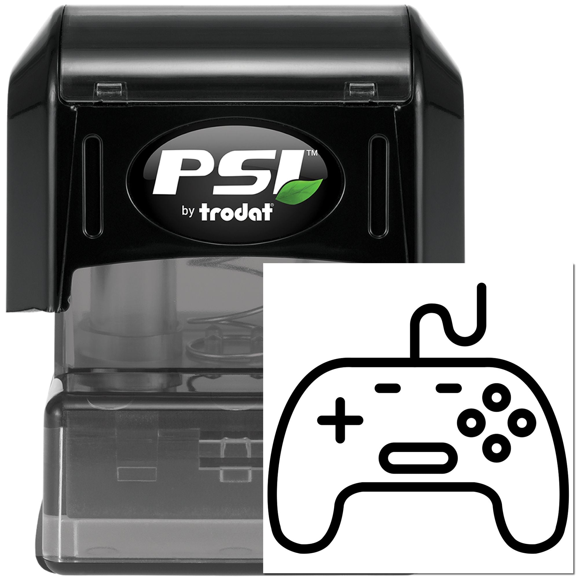 Pre-Inked Video Game Controller Scrapbook Stamp