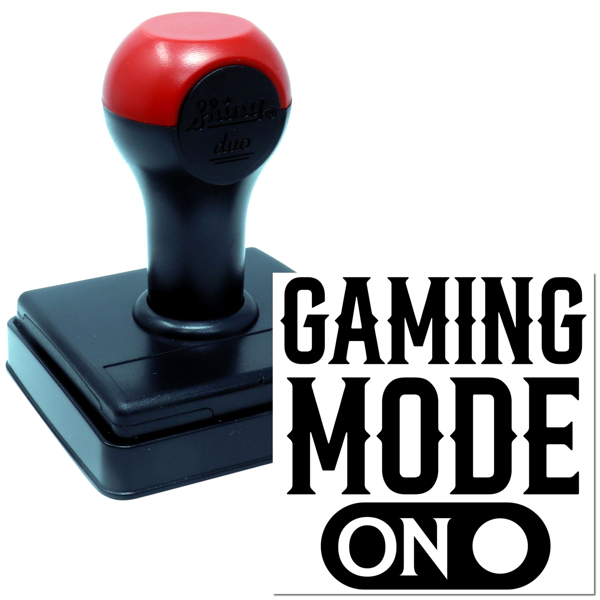 Duo Bold Gaming Mode Now Activated Hand Stamp