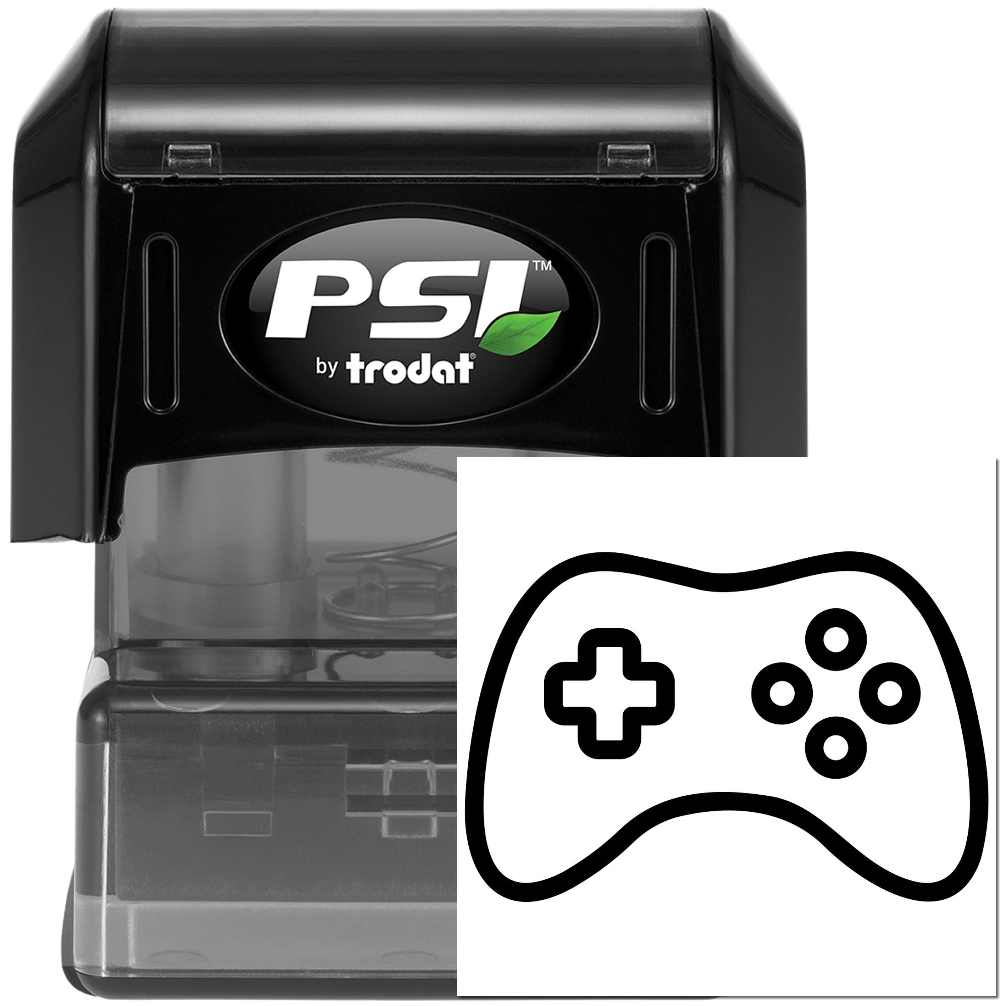 Pre-Inked Video Game Controller Paper Craft Stamp