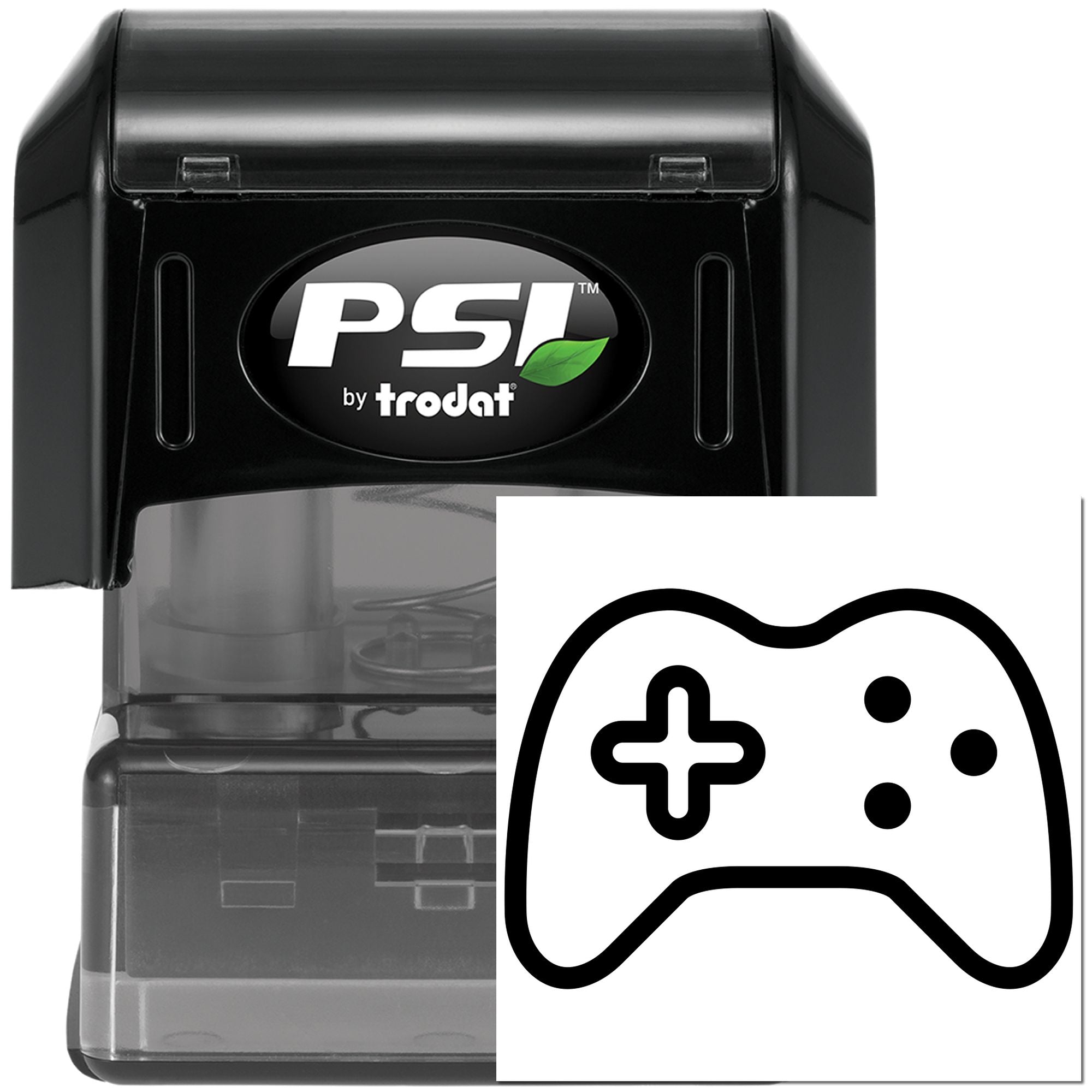 Pre-Inked Video Game Controller Tag Stamp