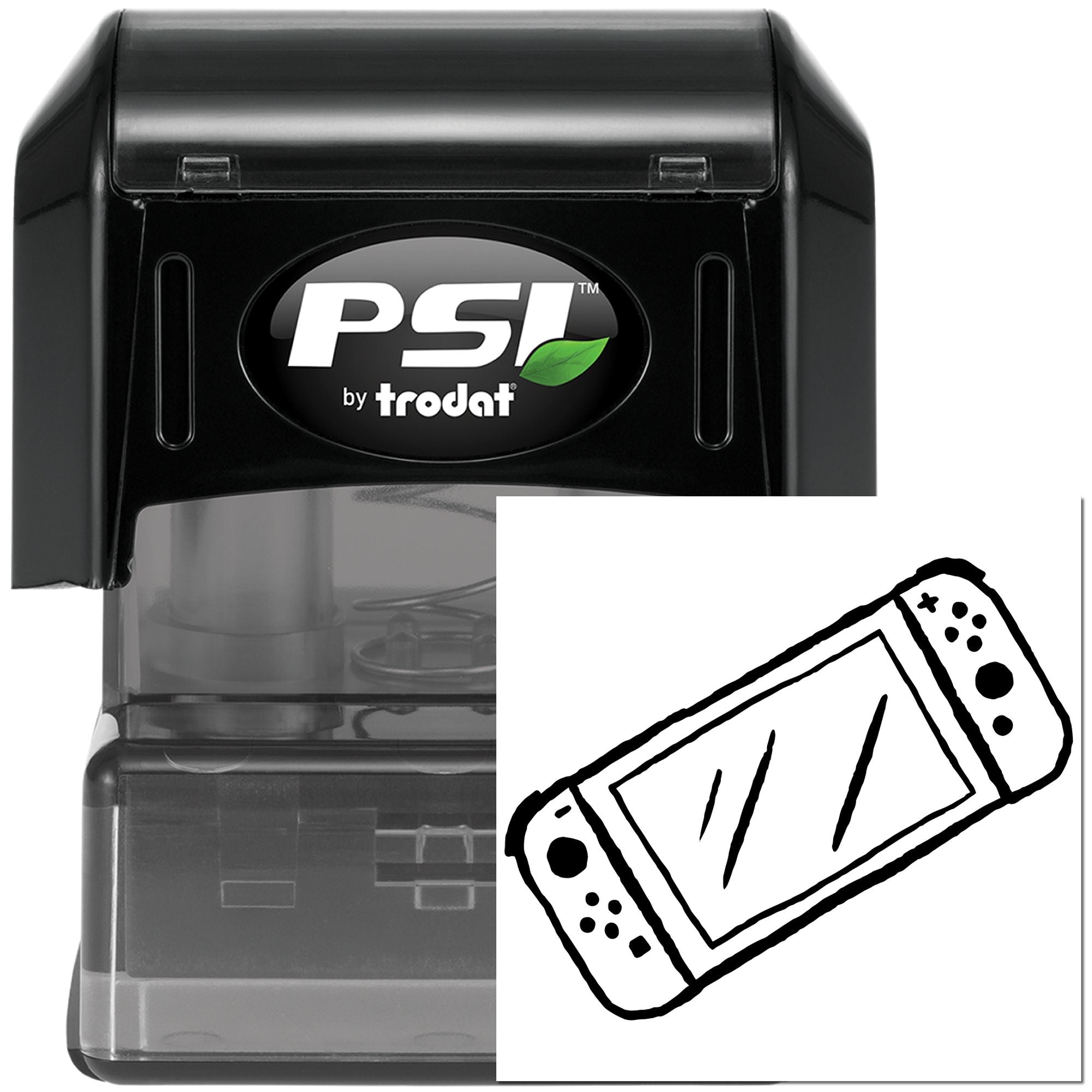 Pre-Inked Handheld Game Console Party Favor Stamp