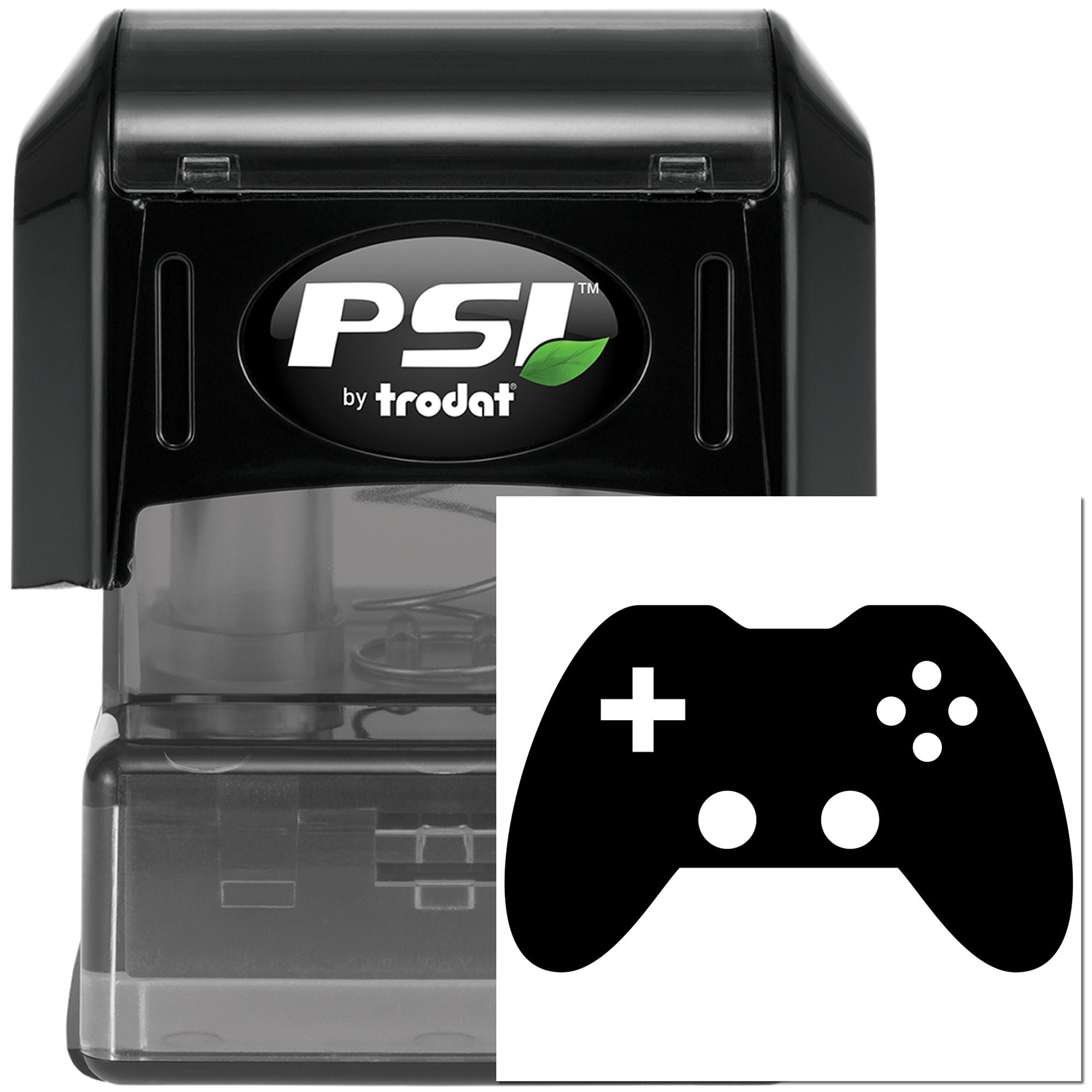 Pre-Inked Video Game Controller Scrapbooking Stamp