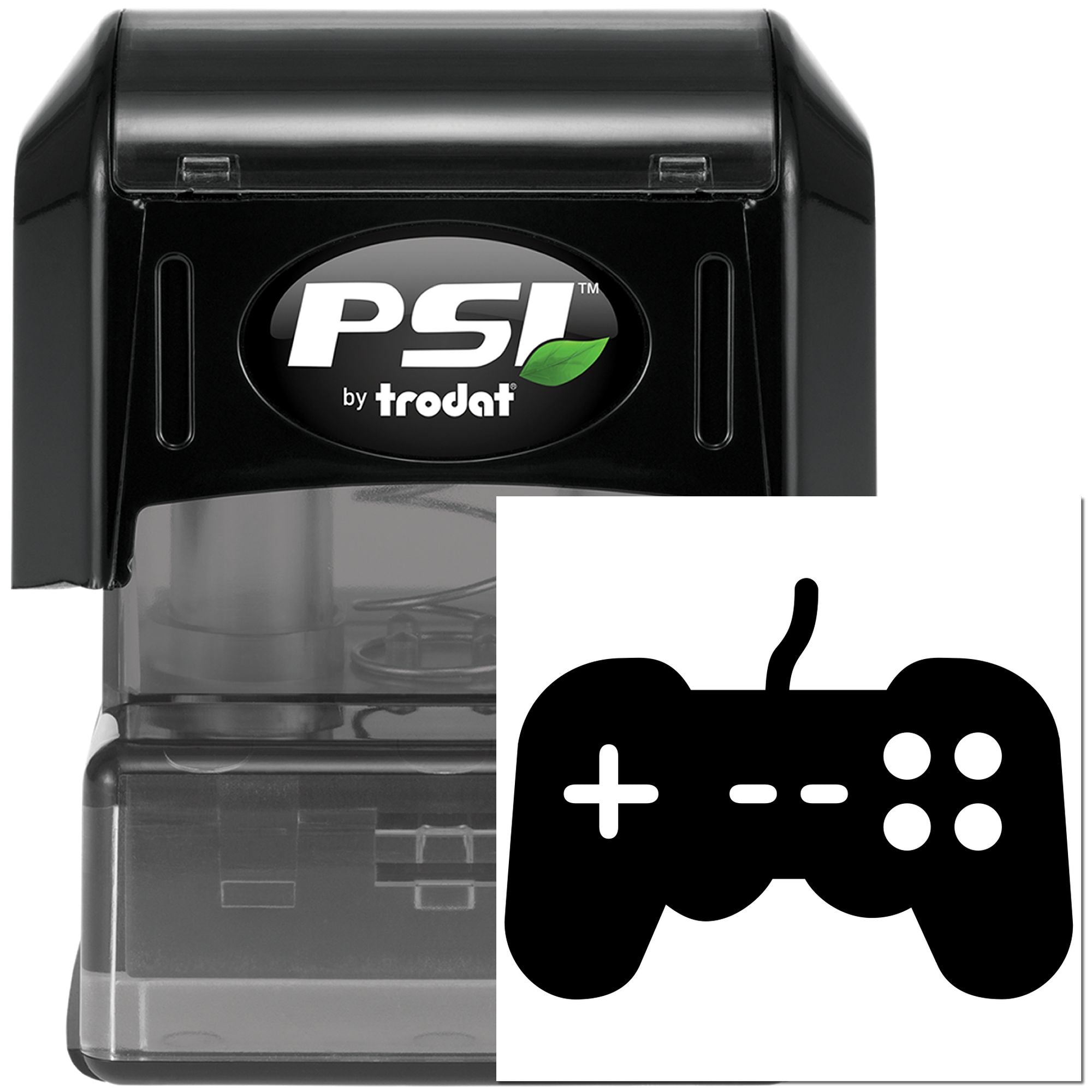 Pre-Inked Video Game Controller Crafting Stamp