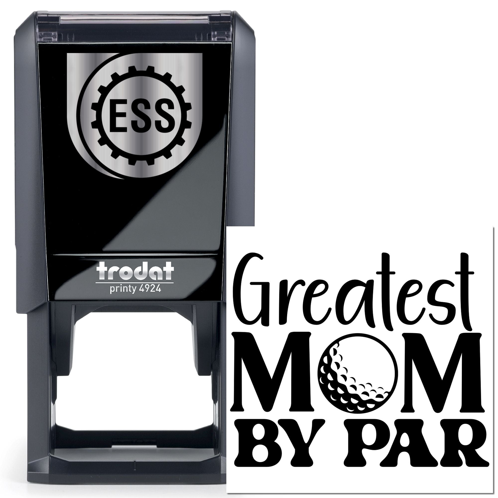 Self-Inking Golf Mom Craft Stamp