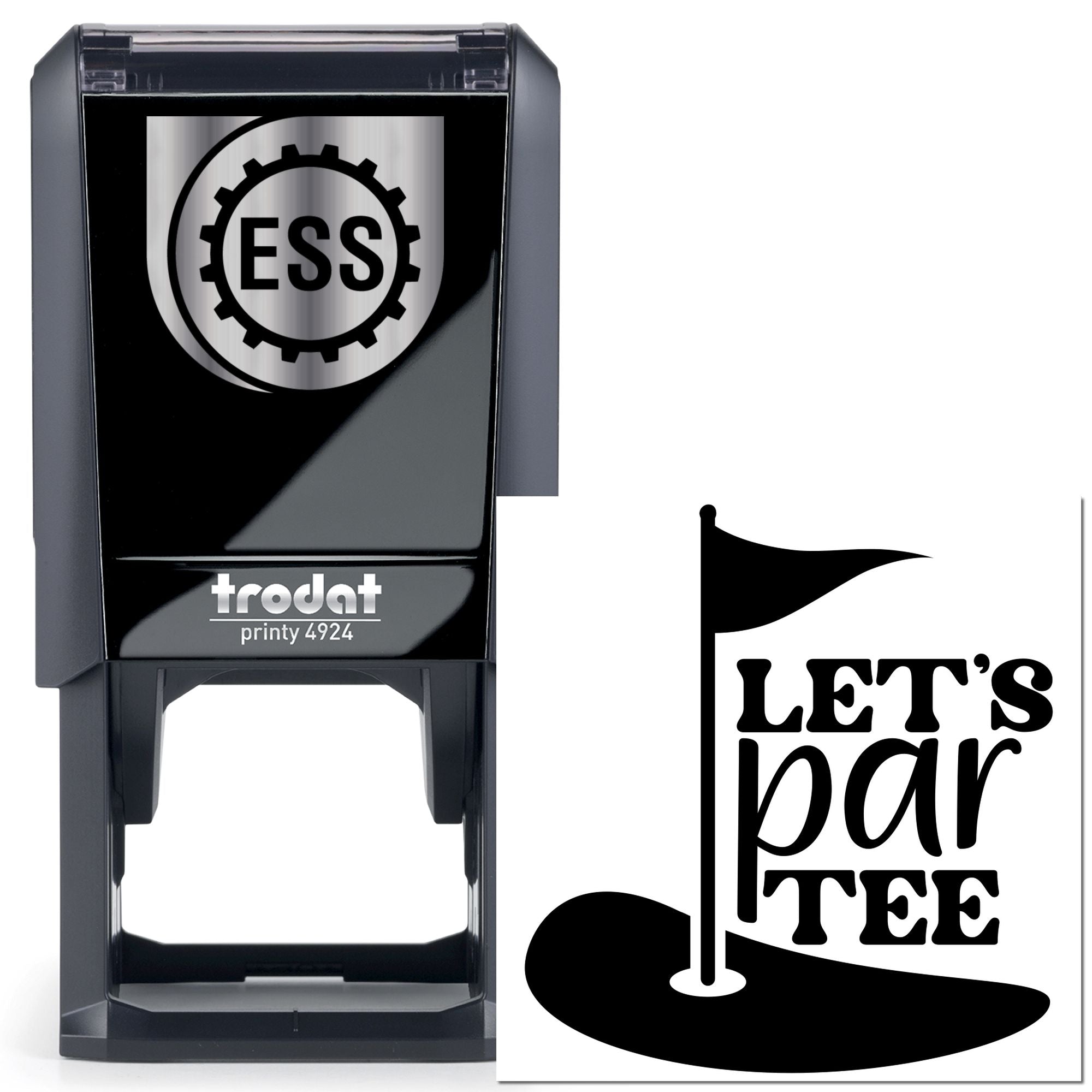 Self-Inking Par Tee Handcraft Stamp