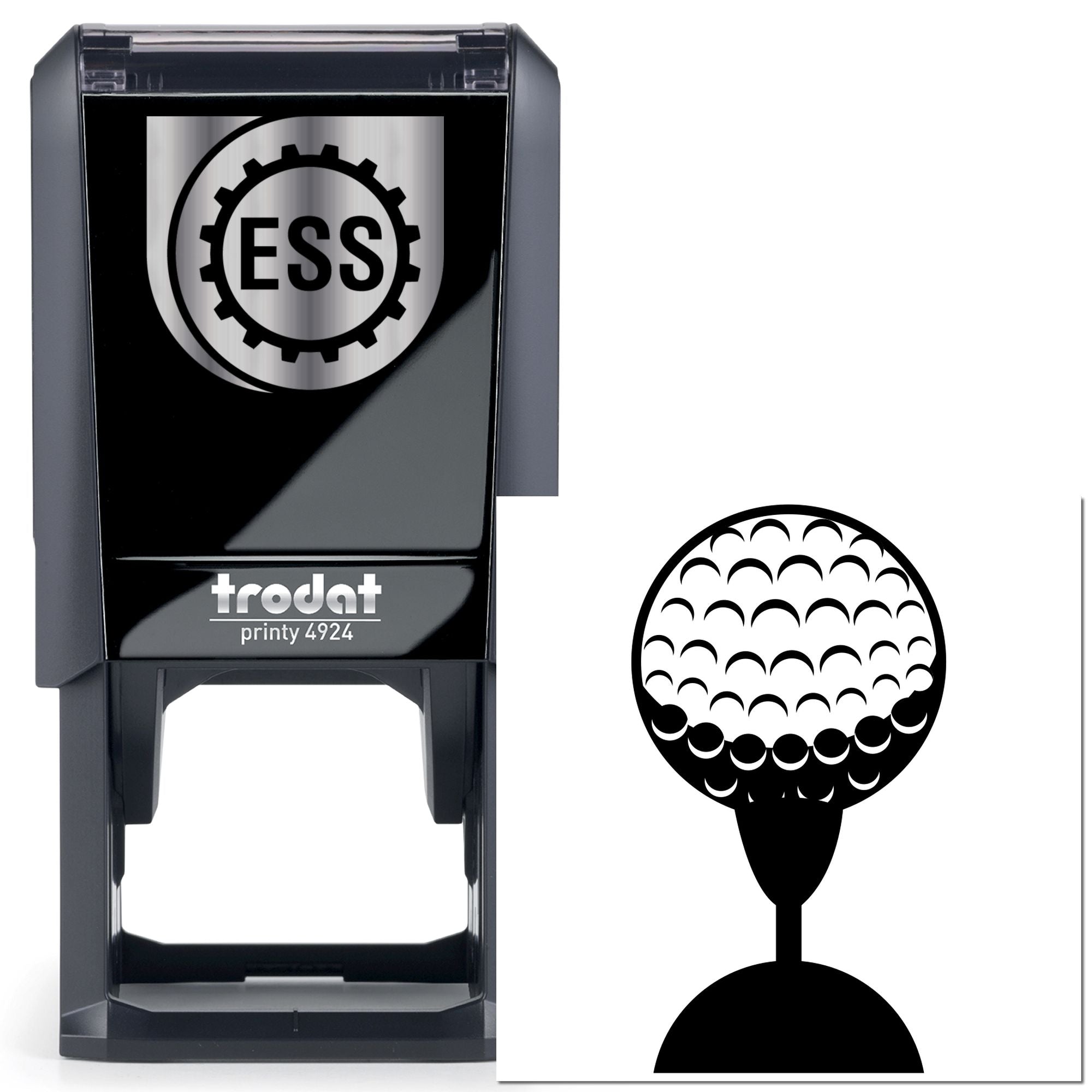 Self-Inking Golf Ball Cardmaking Stamp