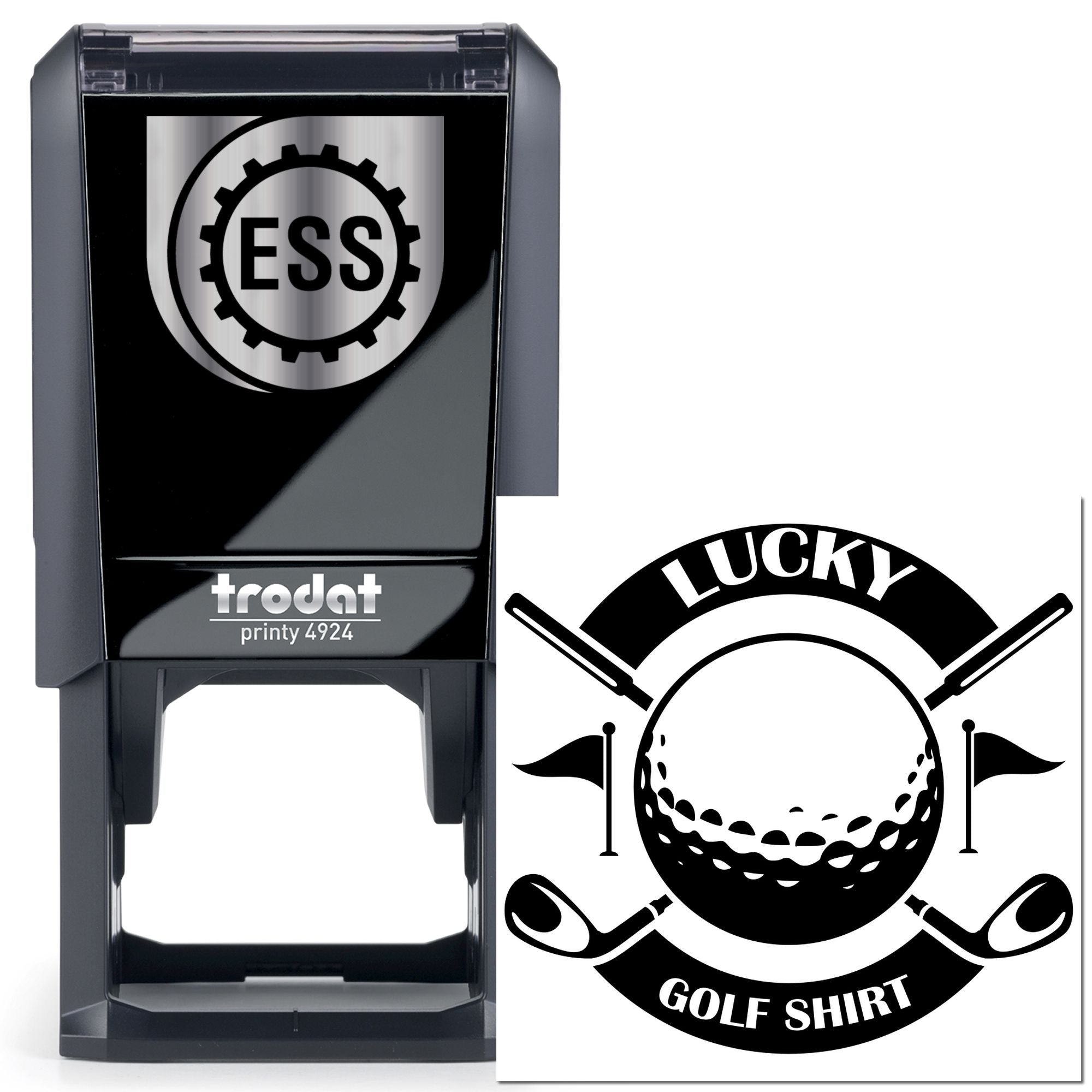 Self-Inking Golf Shirt Handcraft Stamp