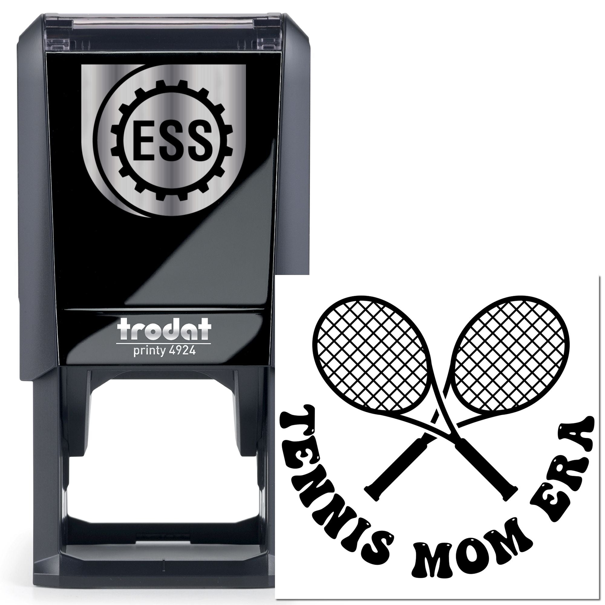 Self-Inking Tennis Mom Journaling Stamp