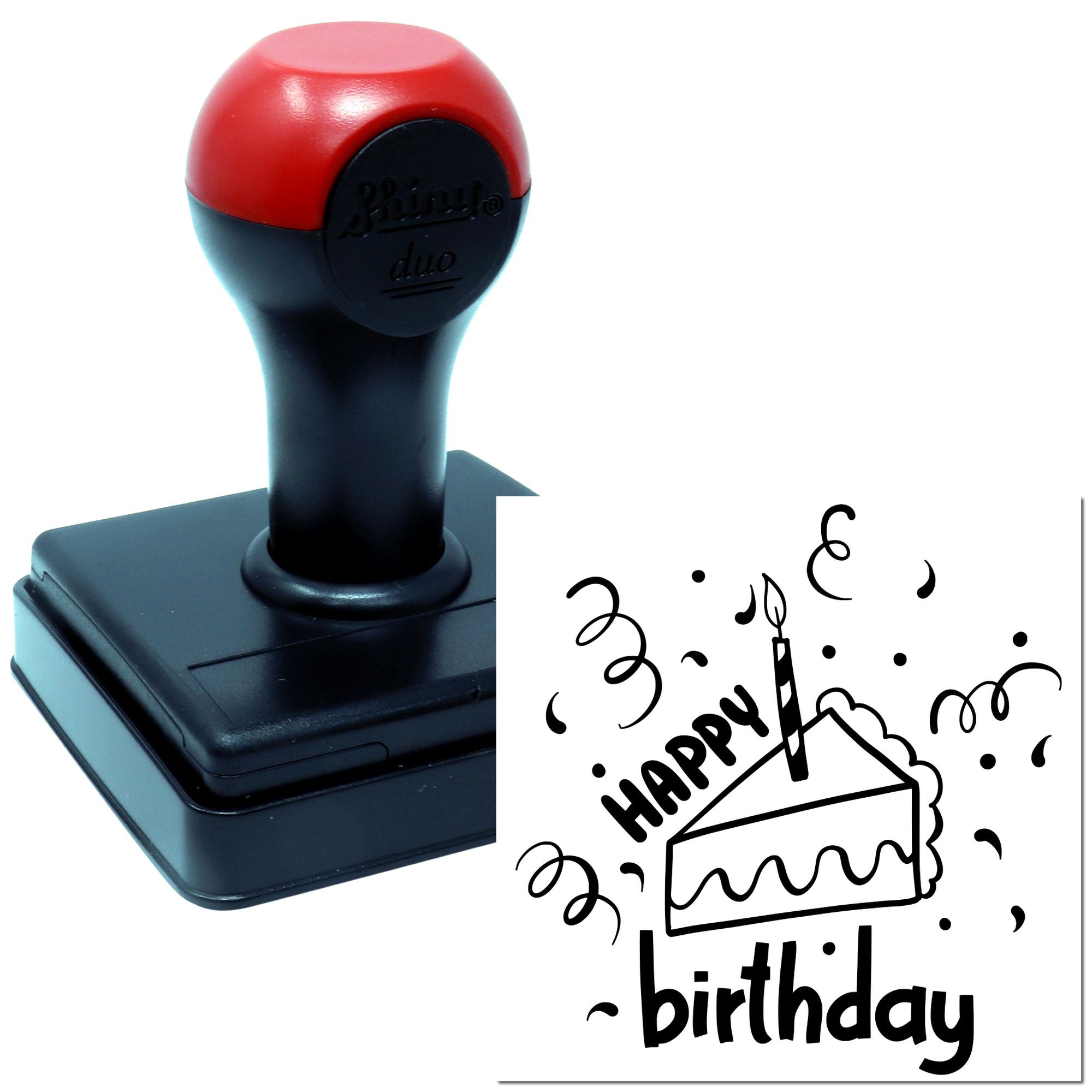 Hand Cake Celebration Extravaganza Craft Stamp