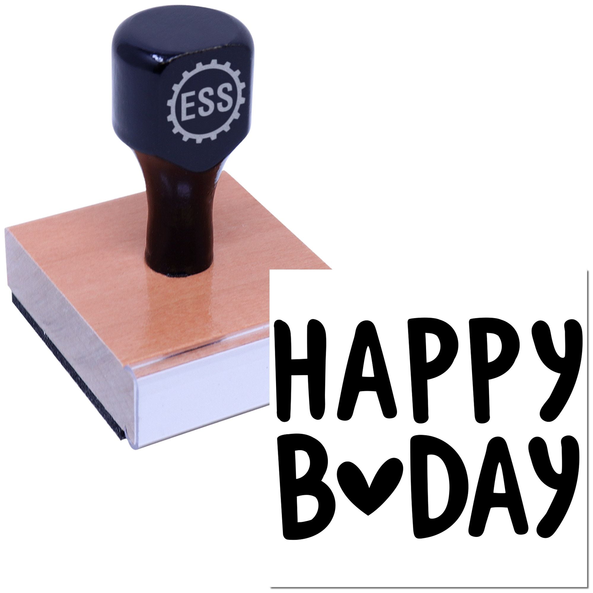 Daring Celebration Paper Craft Rubber Stamp