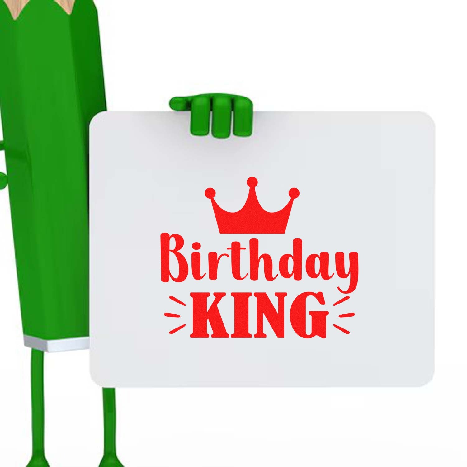 Self-Inking Birthday Royalty Paper Craft Stamp