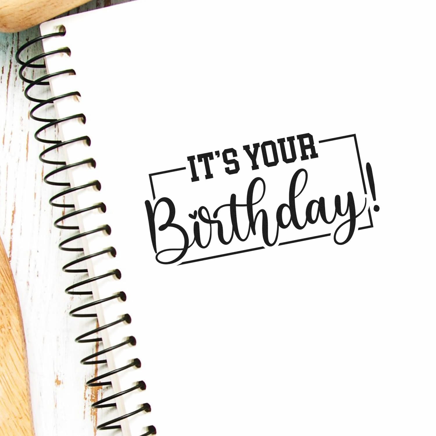 Hand Birthday Celebration Card Making Stamp