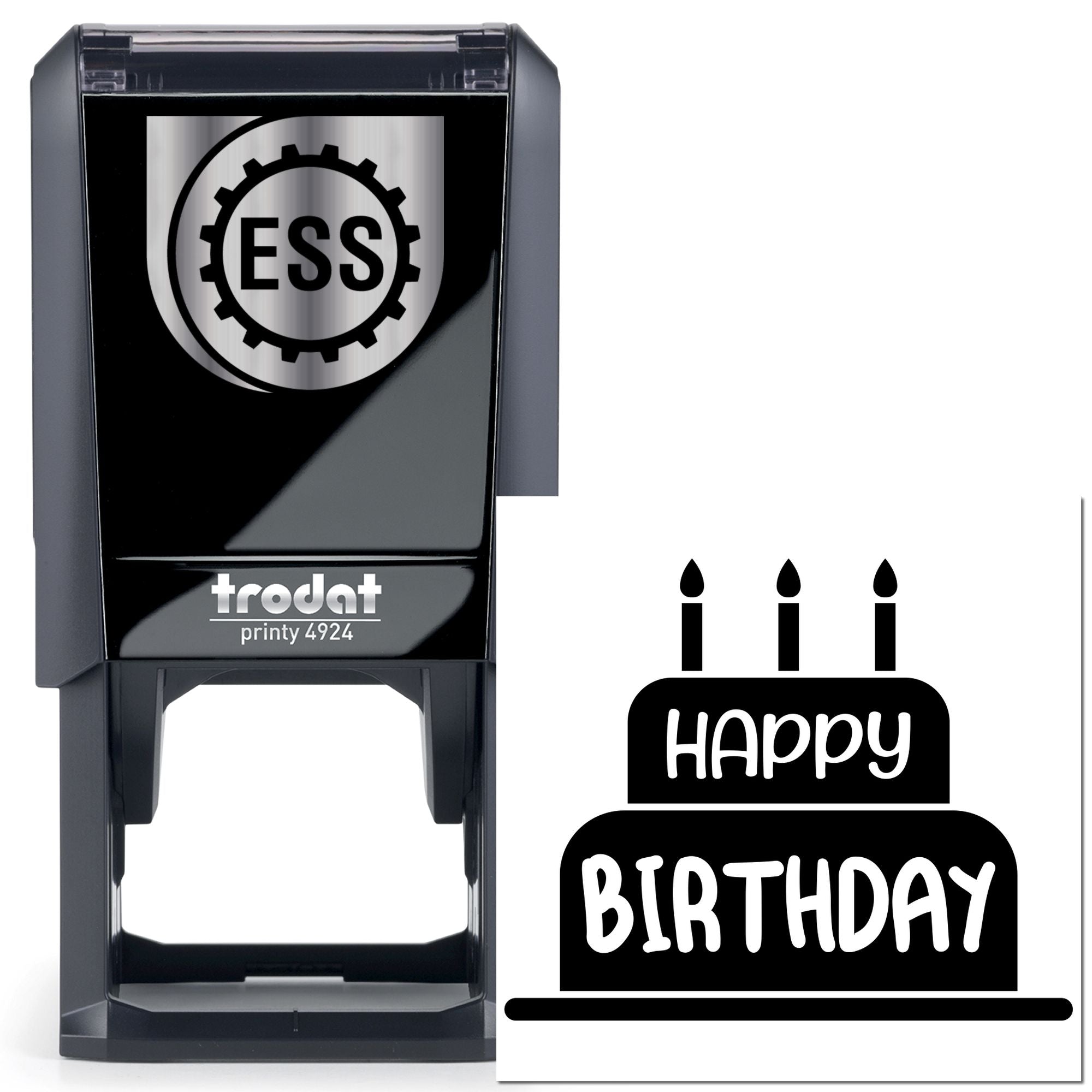 Self-Inking Joyful Birthday Gala Crafting Stamp