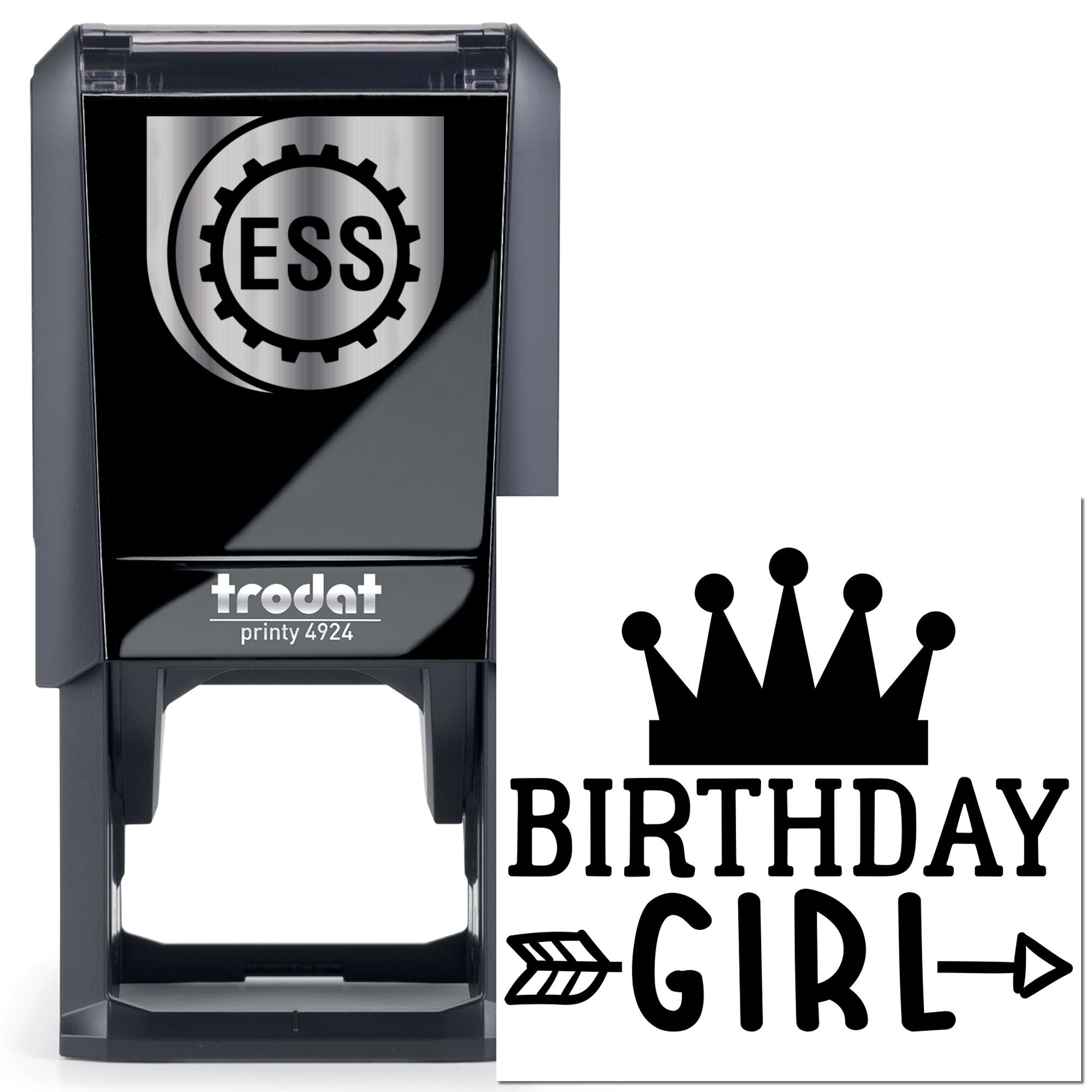 Self-Inking Royal Gala Queen Card Making Stamp