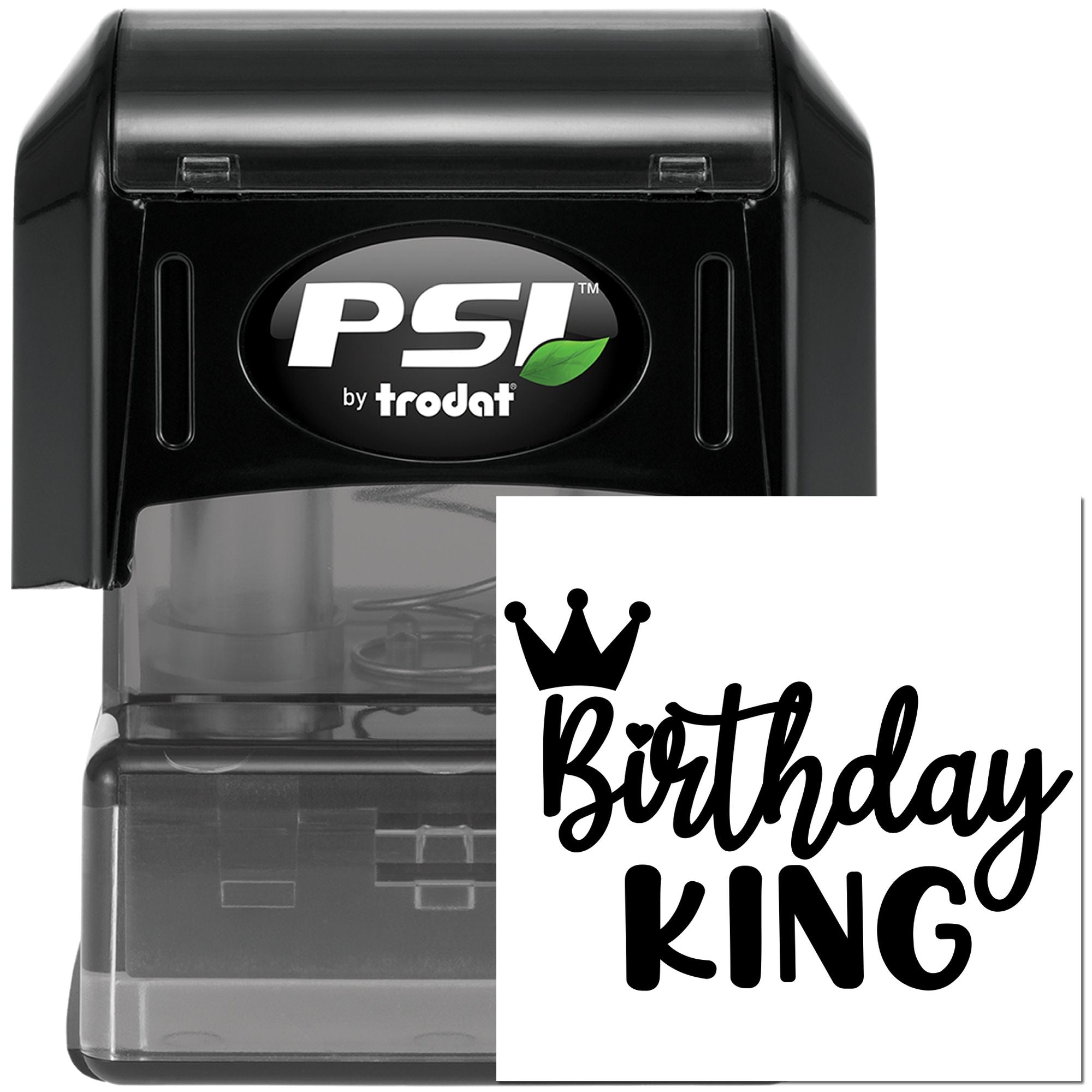 PSI Pre-Inked Royal Birthday Leader Card Stamp