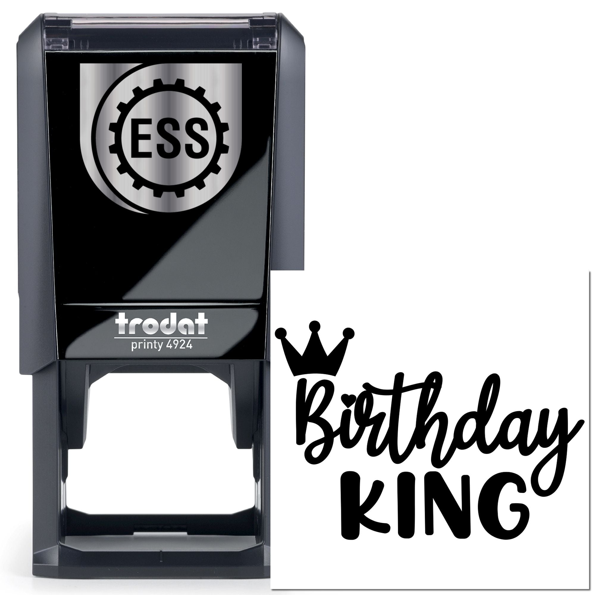 Self-Inking Royal Birthday Leader Card Making Stamp