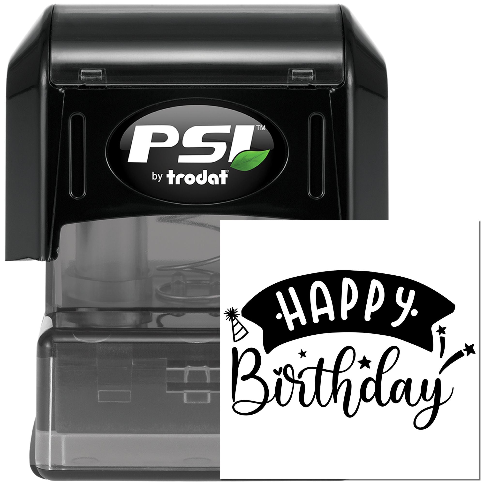 PSI Pre-Inked Celebration Banner Blast Card Making Stamp