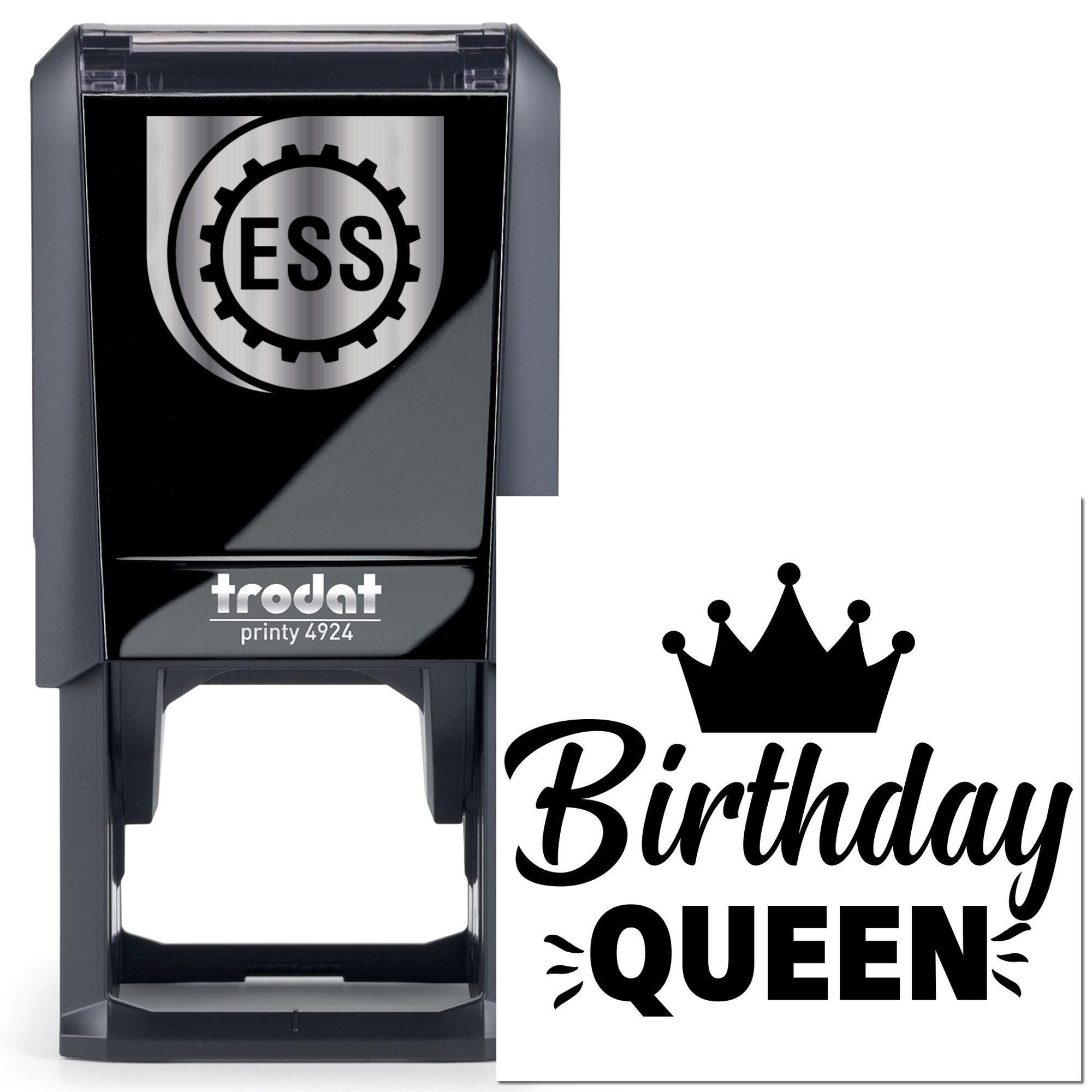 Self-Inking Birthday Sovereign Celebration Scrapbooking Stamp
