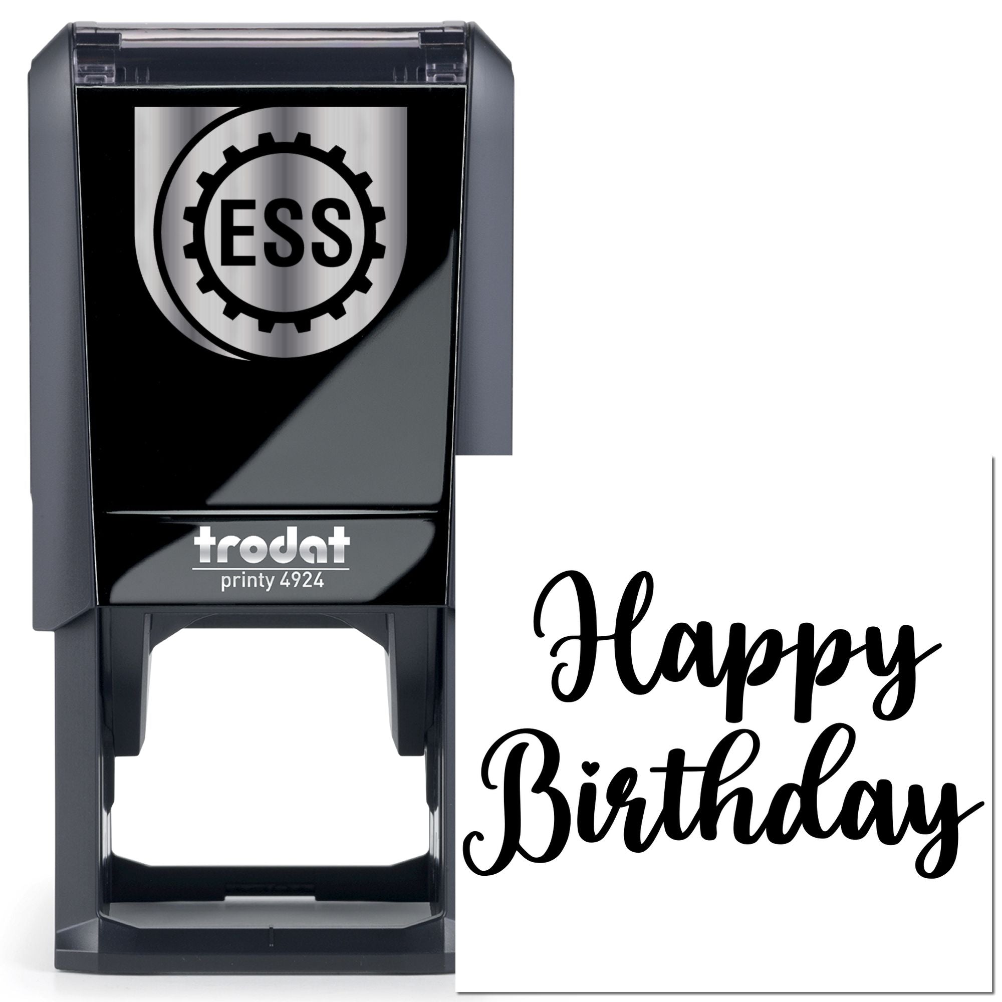Self-Inking Festive Birthday Gathering Craft Stamp