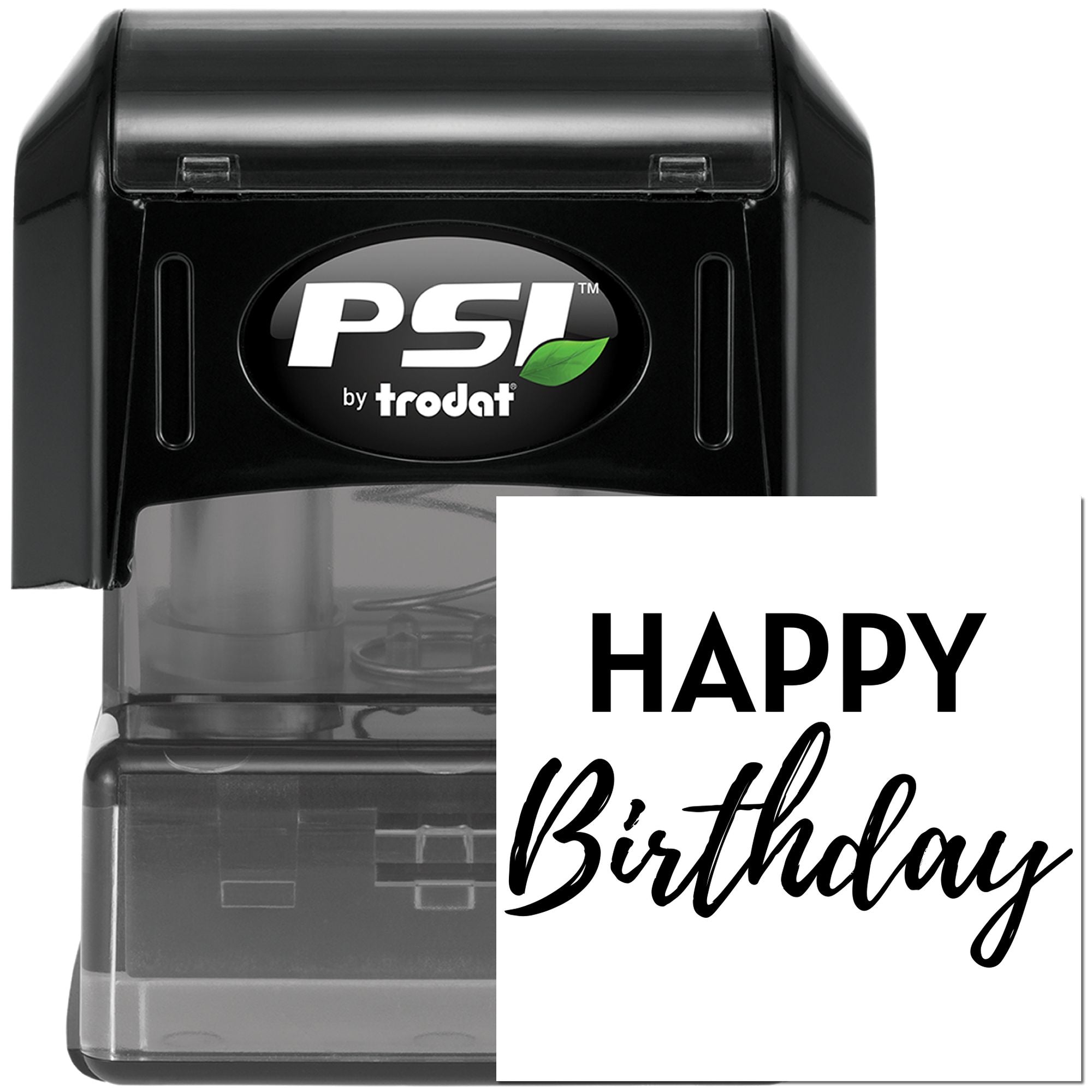 PSI Pre-Inked Vibrant Banner Display Craft Stamp