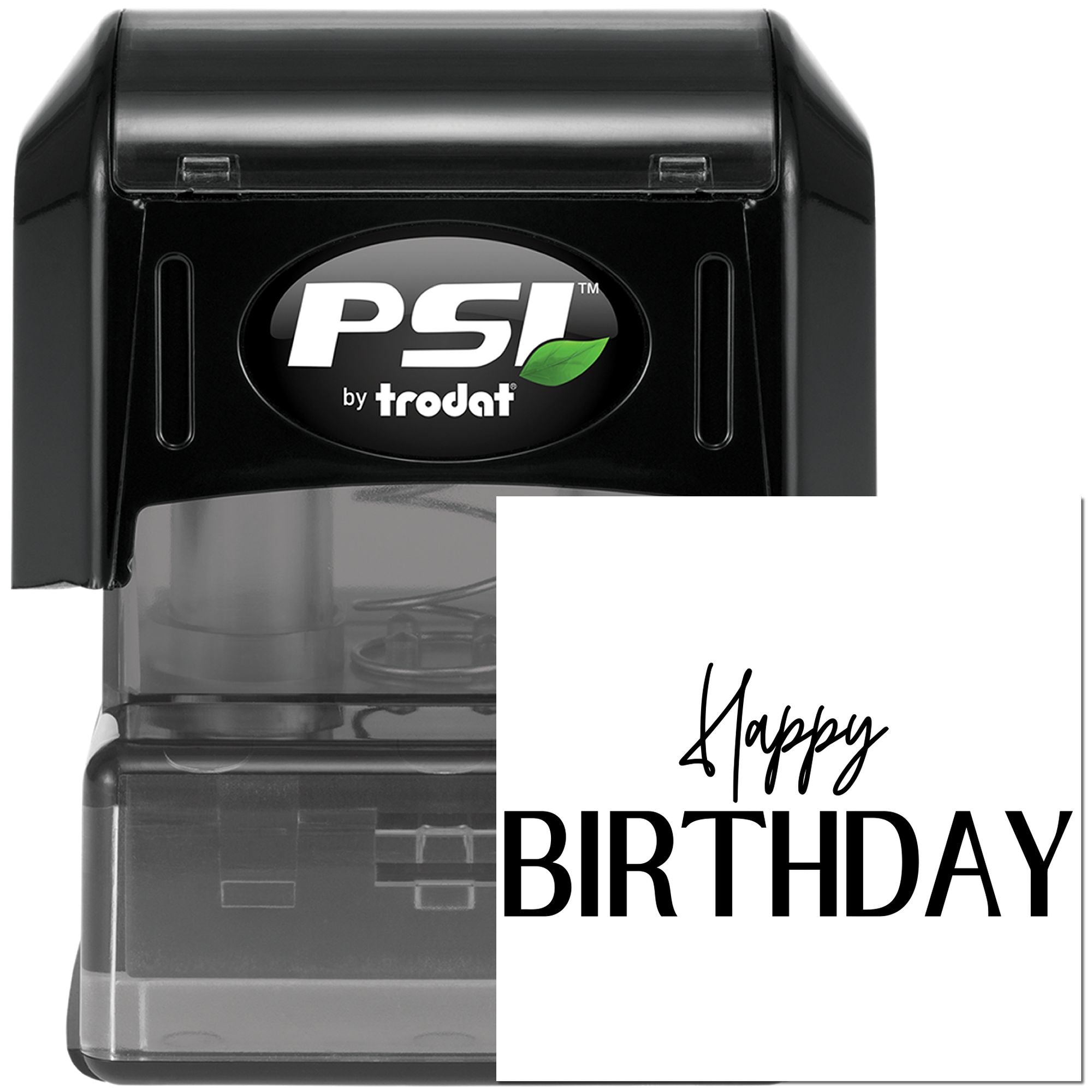 PSI Pre-Inked Vibrant Birthday Celebration Decor Crafting Stamp