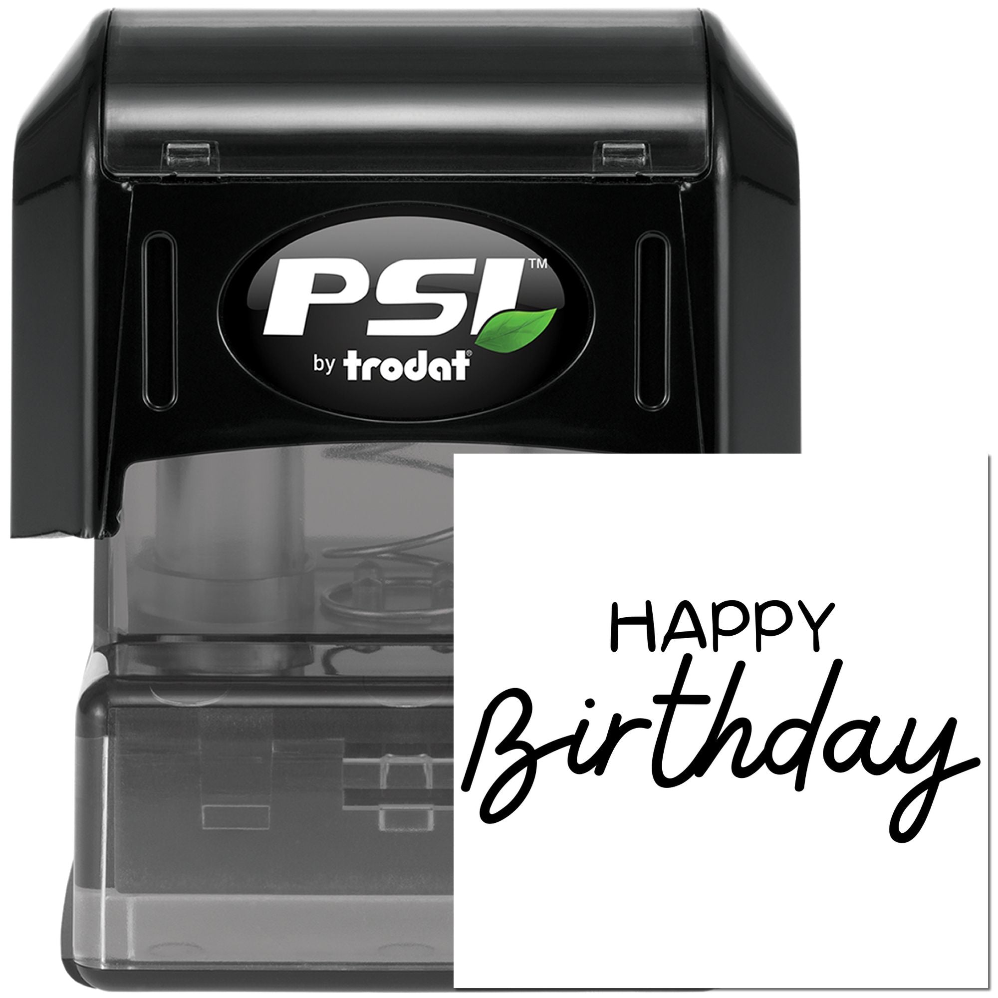 PSI Pre-Inked Blissful Birthday Gathering Card Stamp