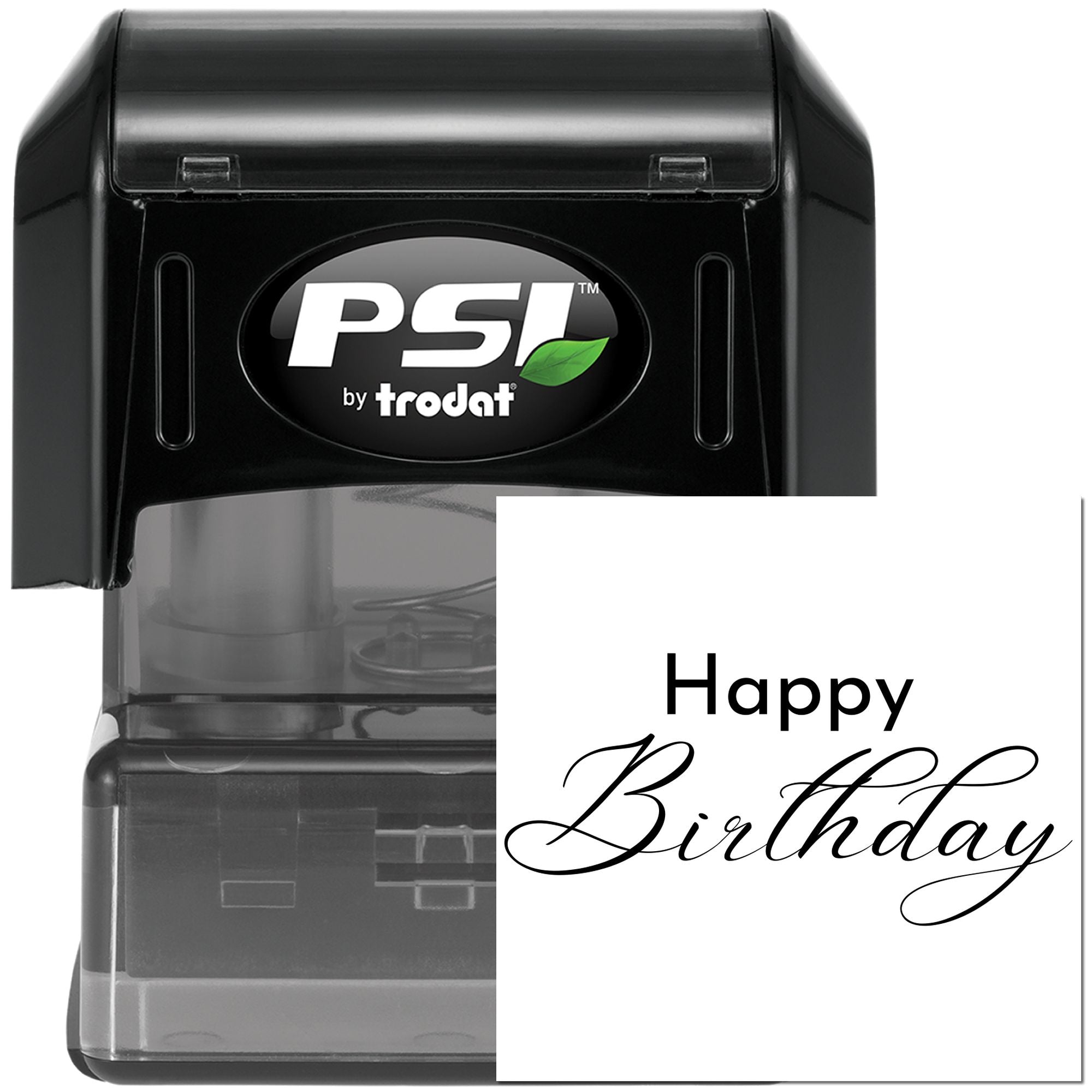 PSI Pre-Inked Happy Birthday Party Celebration Card Making Stamp