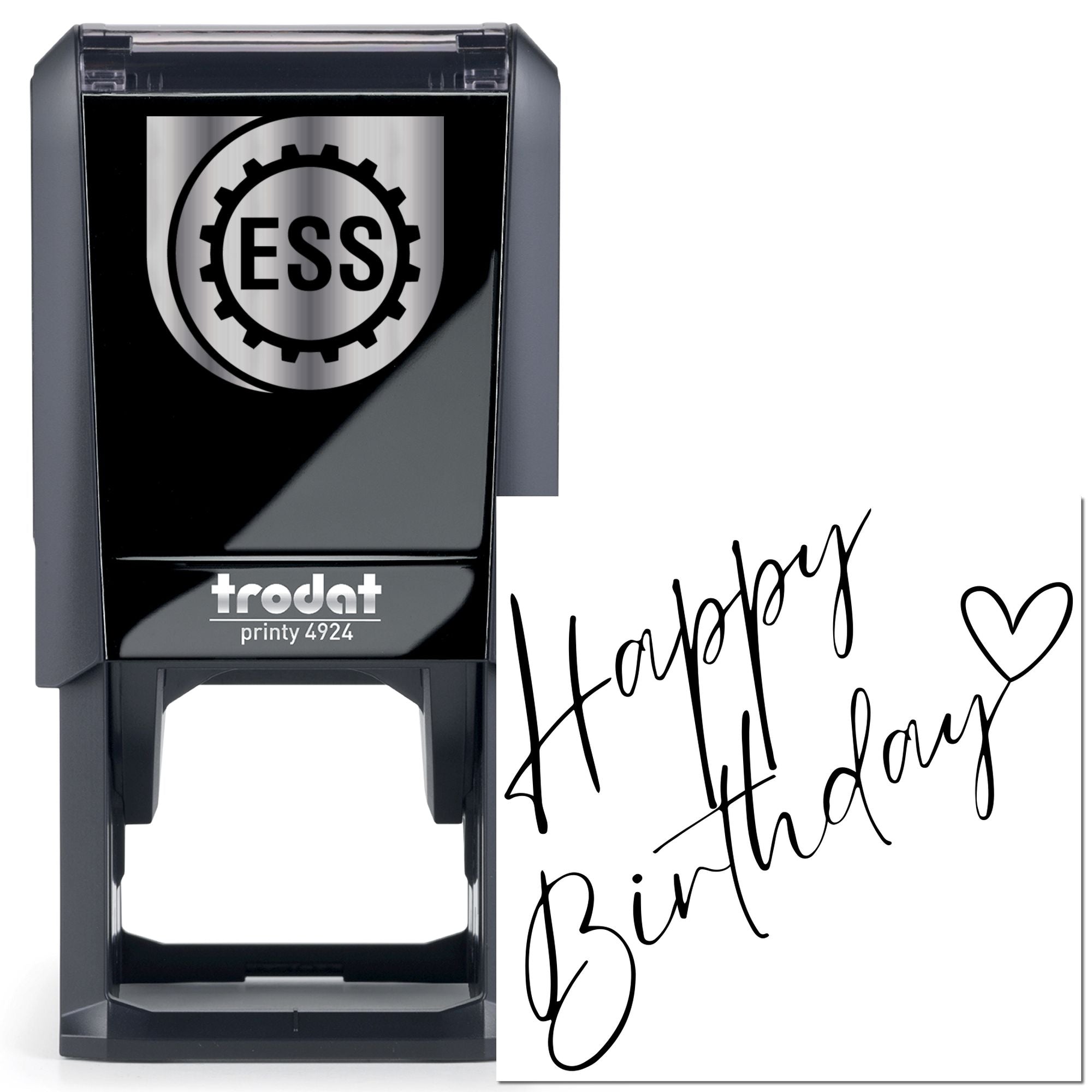 Self-Inking Celebration Joy Sketches Scrapbooking Stamp