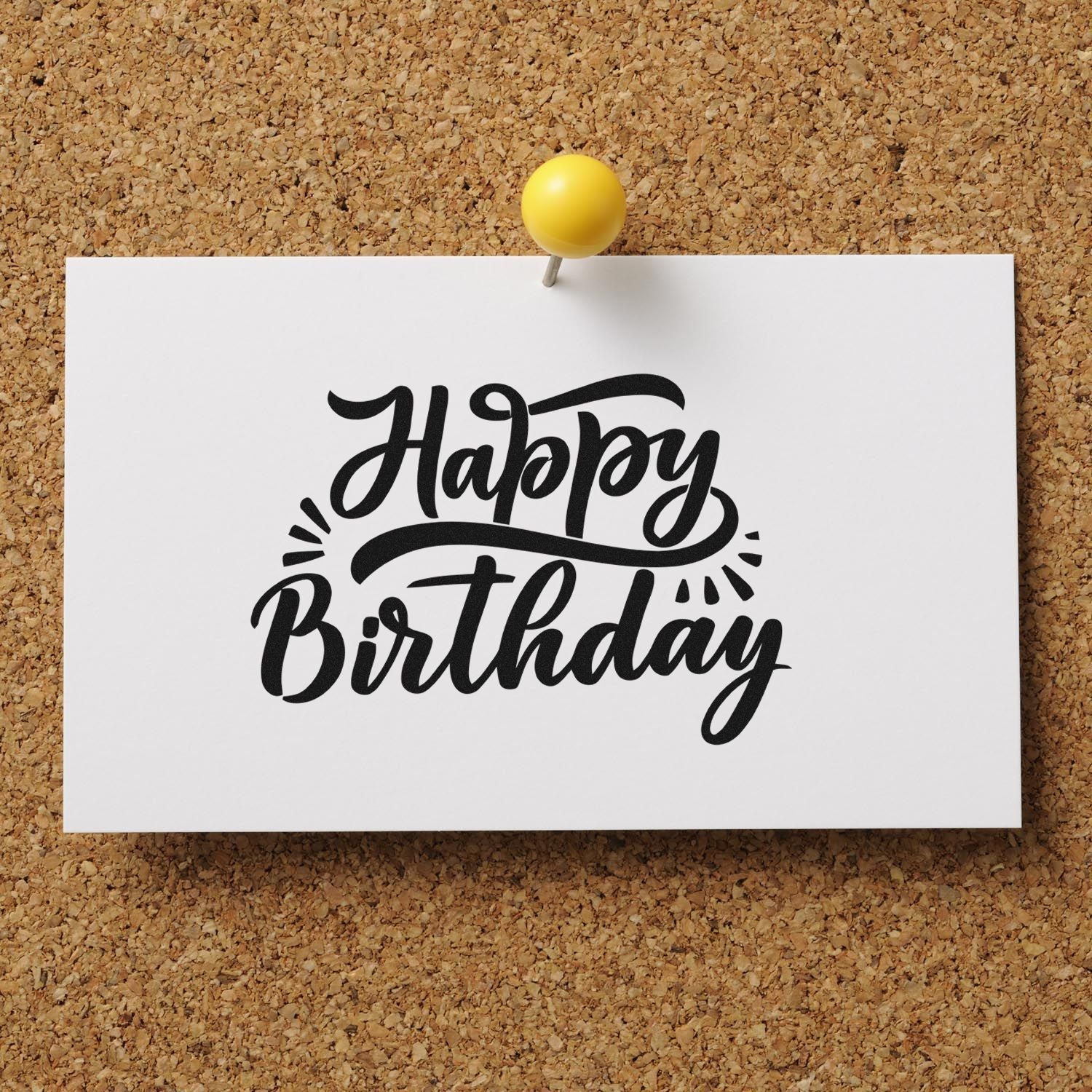 PSI Pre-Inked Epic Birthday Celebration Card Stamp