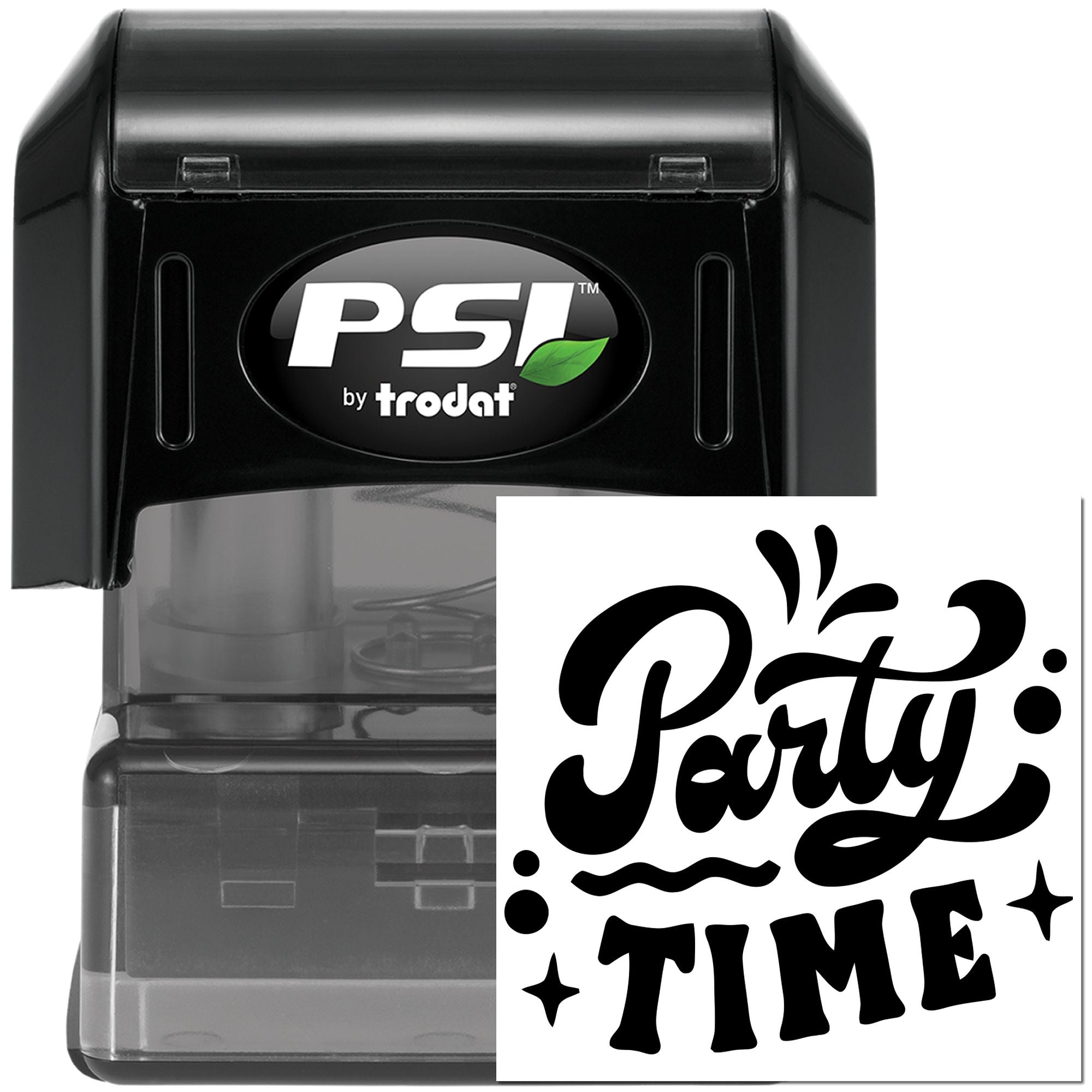PSI Pre-Inked Party Spirit Vibes Scrapbook Stamp