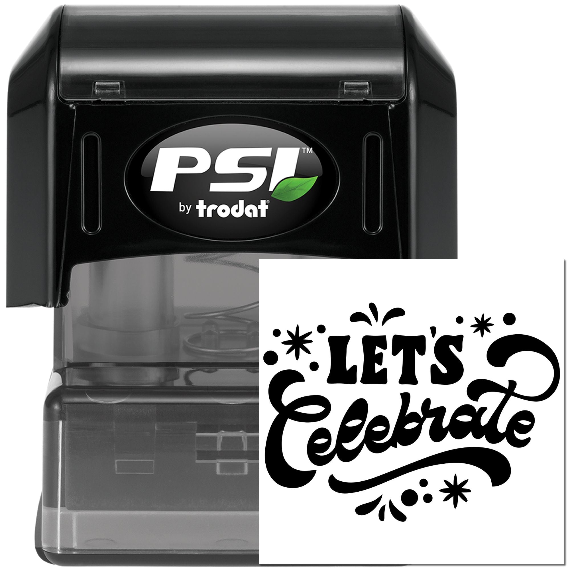 PSI Pre-Inked Festive Celebration Scene Scrapbooking Stamp