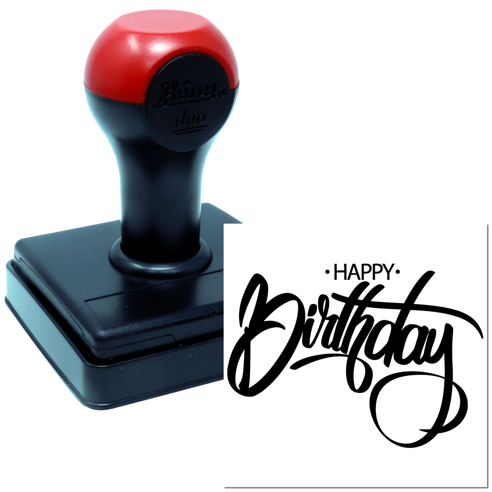 Hand Party Planning Guide Card Stamp