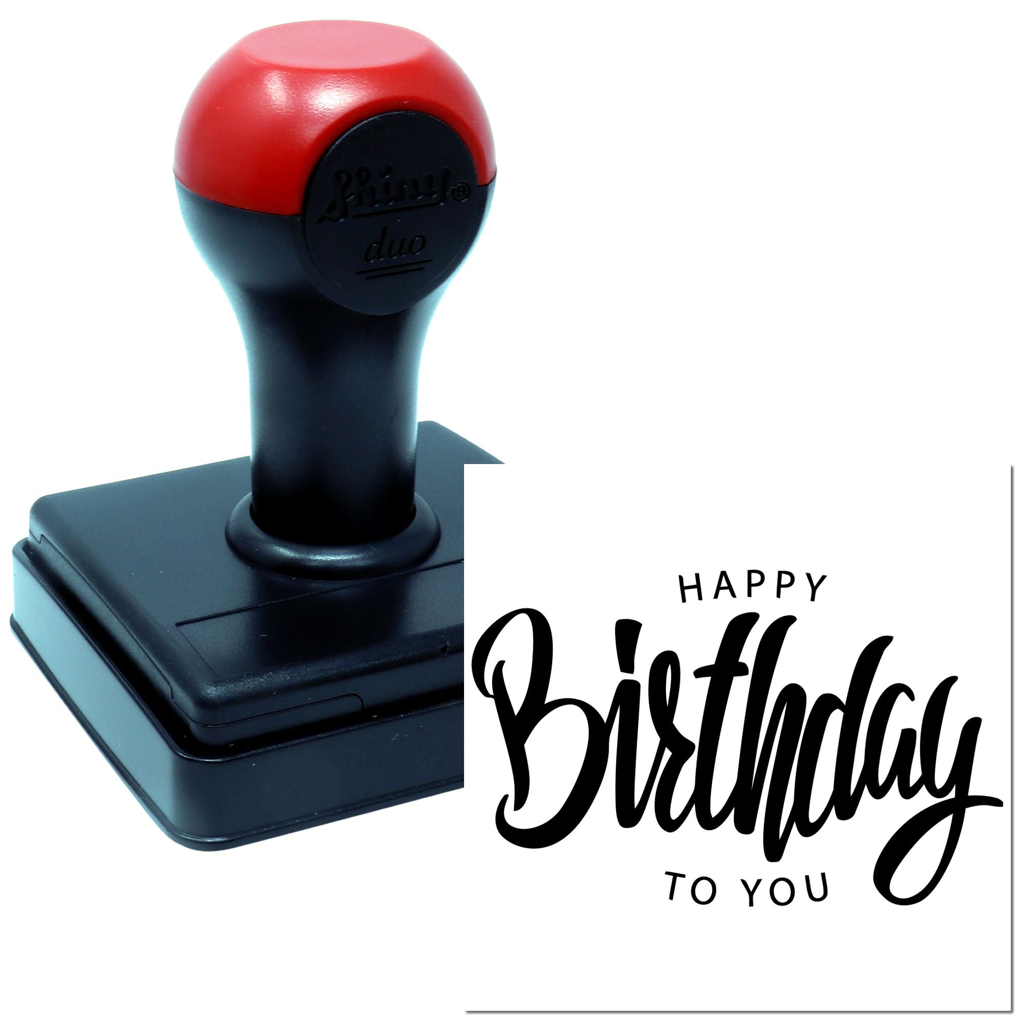 Hand Celebration Event Banner Scrapbook Stamp