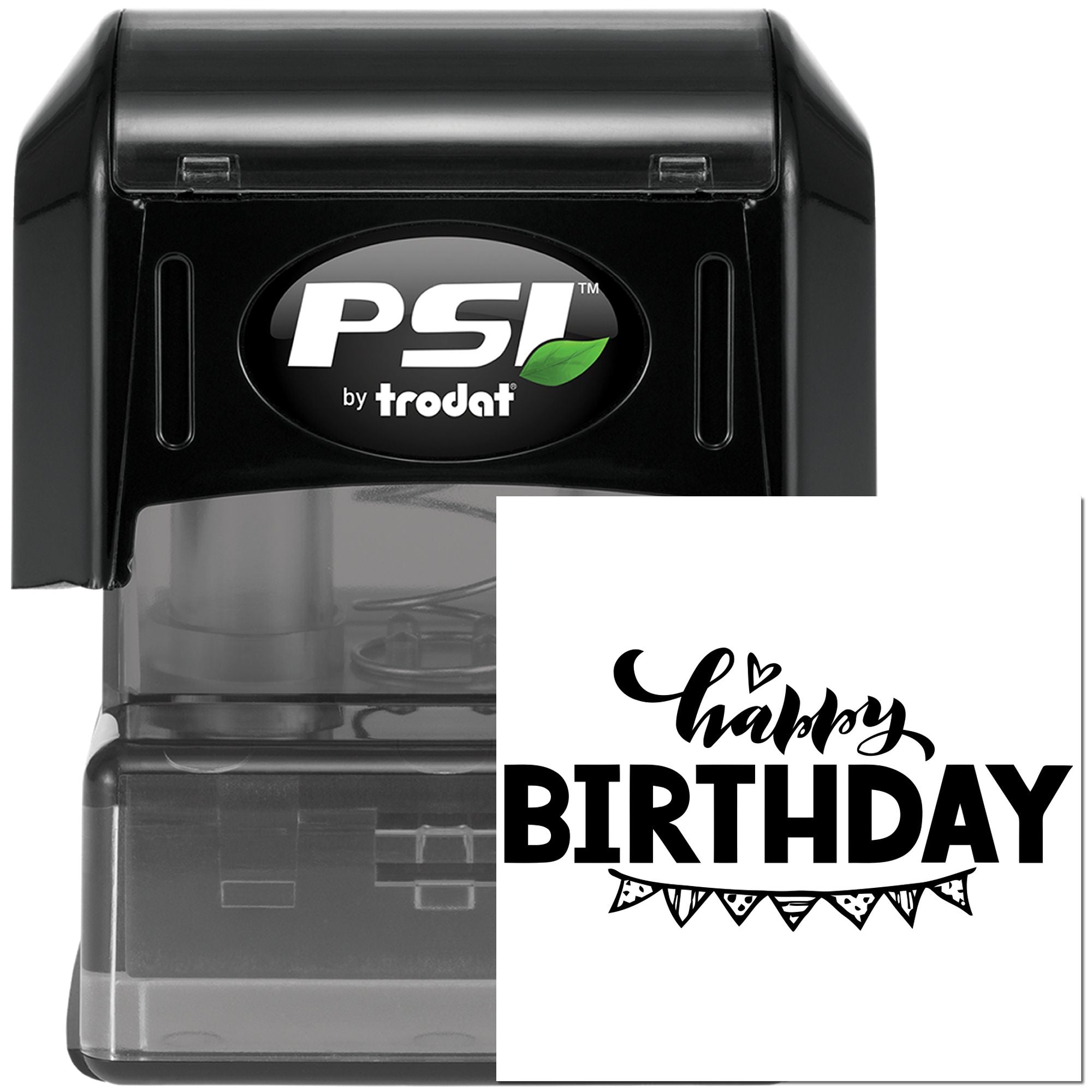 PSI Pre-Inked Party Poster Parade Craft Stamp