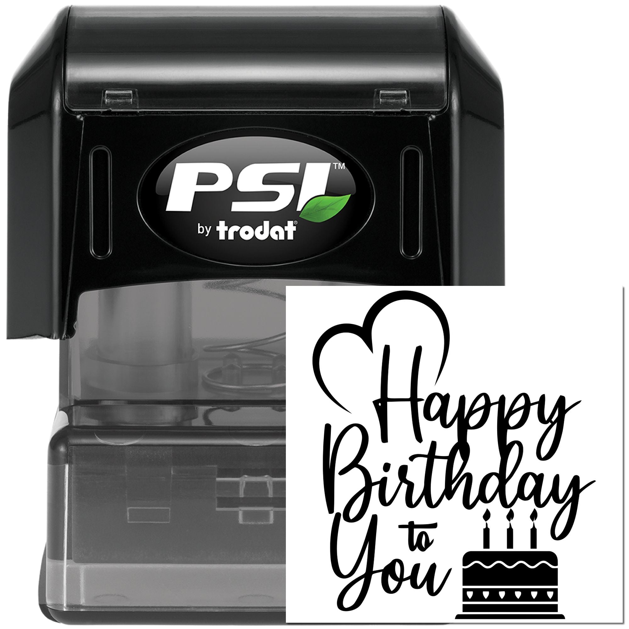 PSI Pre-Inked Festive Birthday Cheer Crafting Stamp