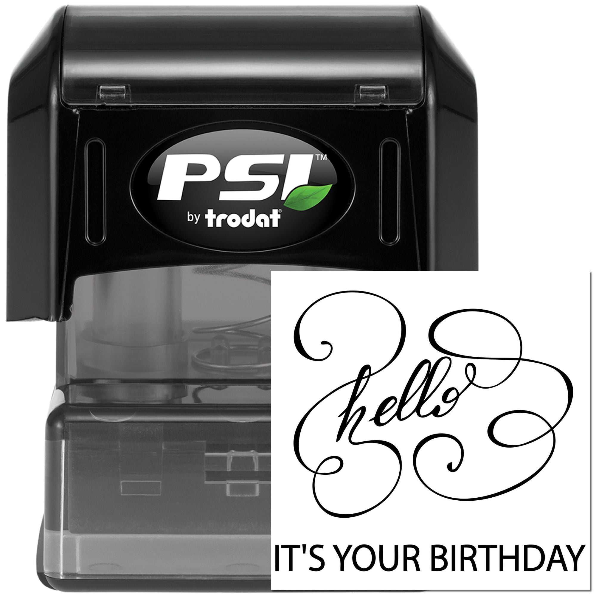 PSI Pre-Inked Birthday Celebration Greeting Card Making Stamp