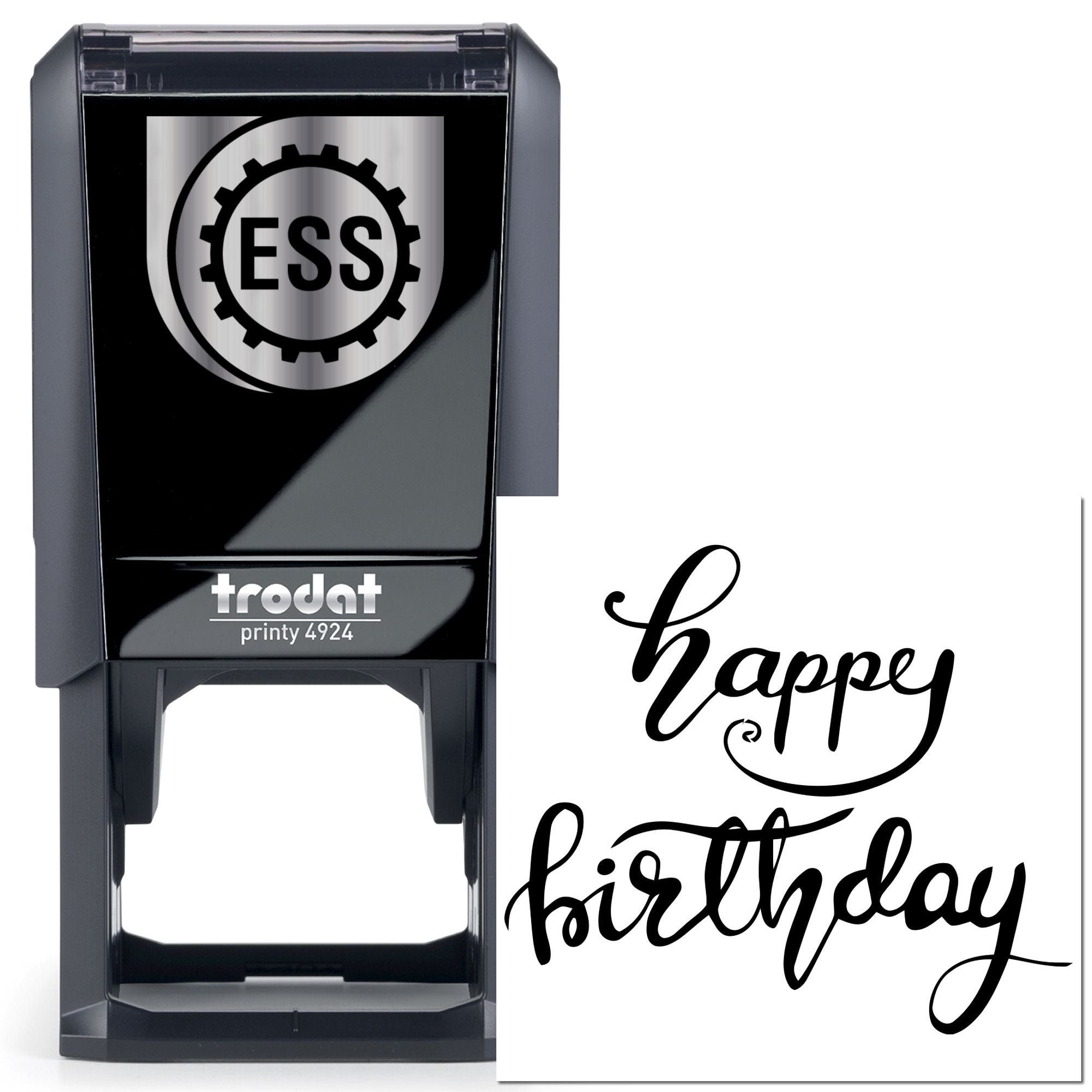 Self-Inking Festive Birthday Fun Card Stamp