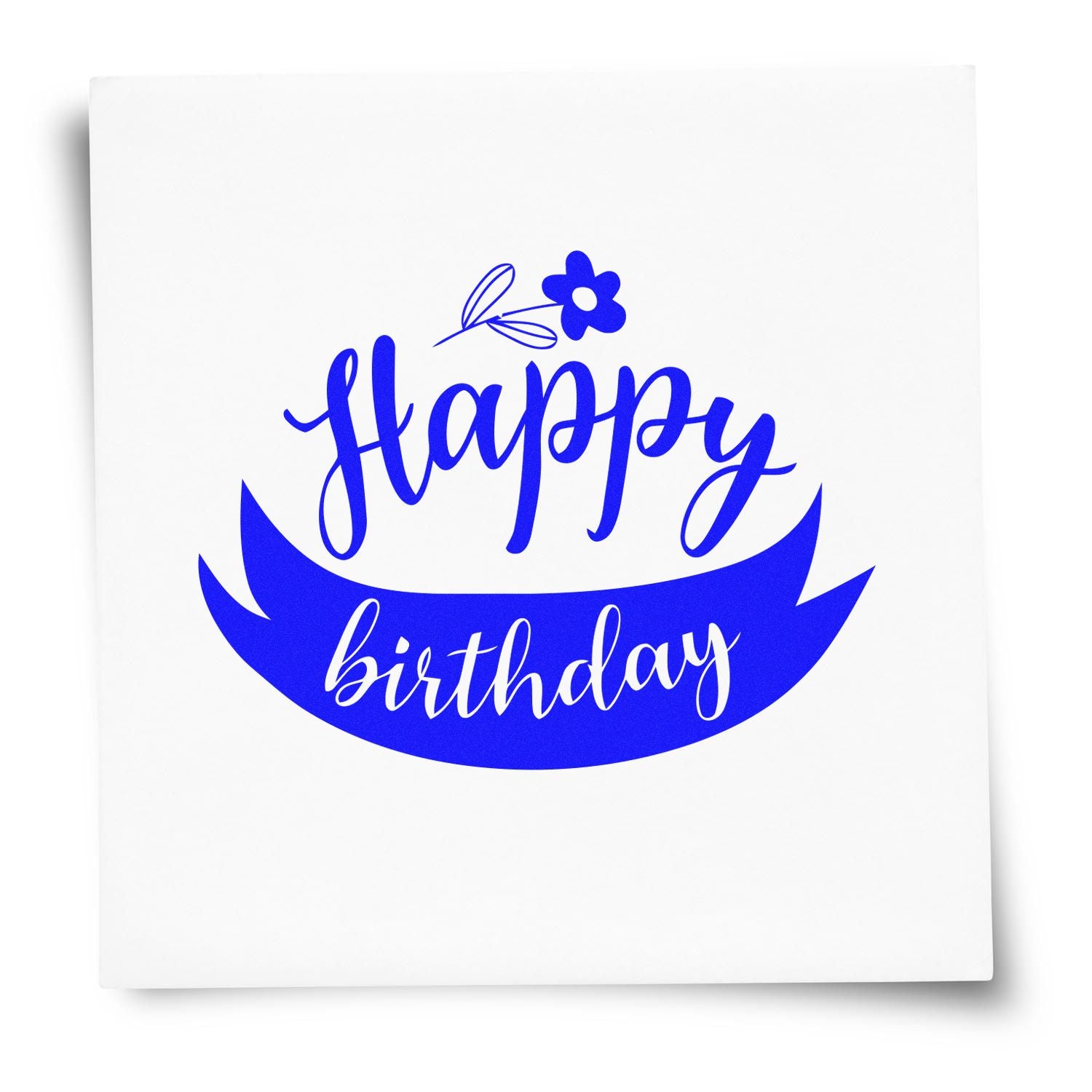 Self-Inking Festive Banner Delight Paper Craft Stamp