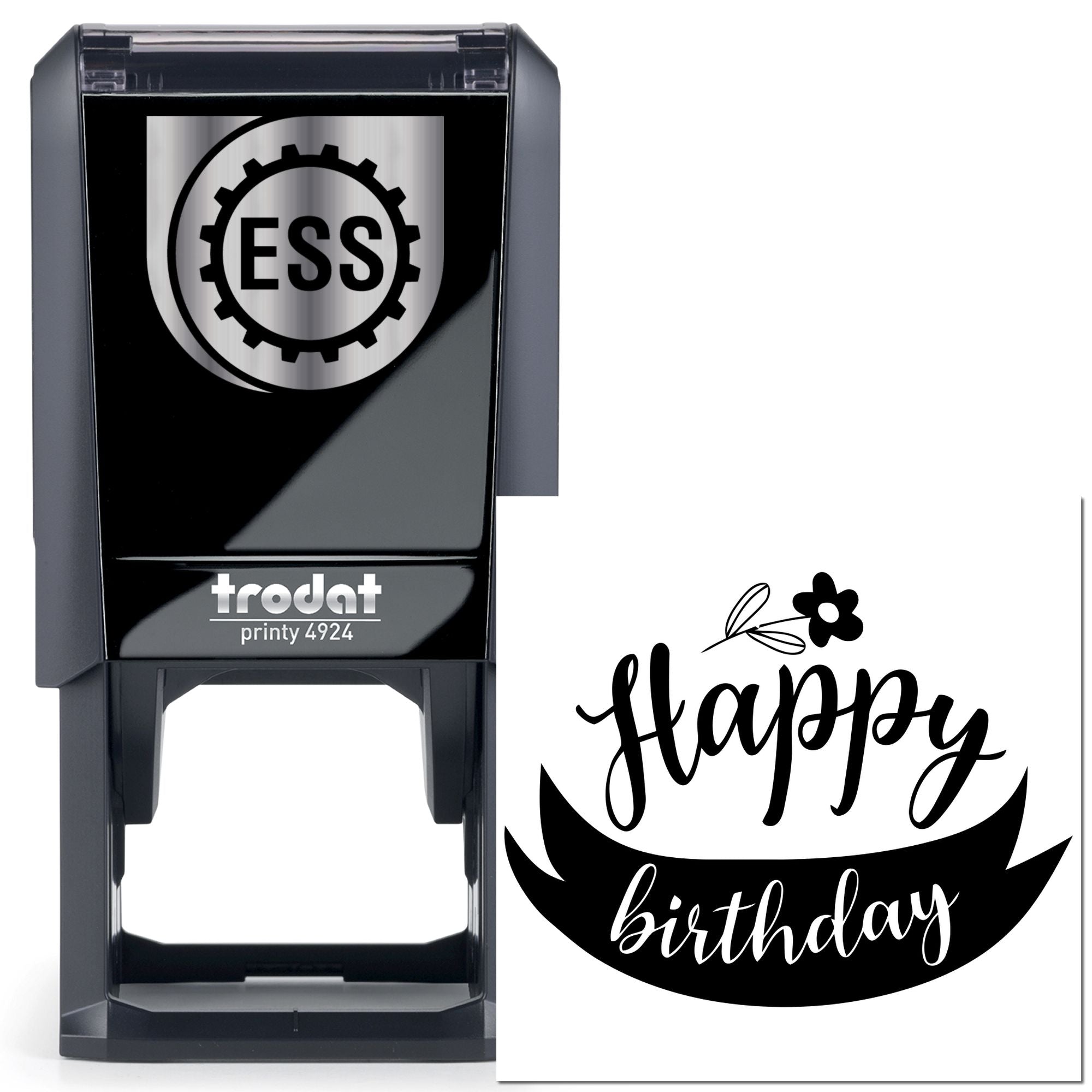 Self-Inking Festive Banner Delight Paper Craft Stamp