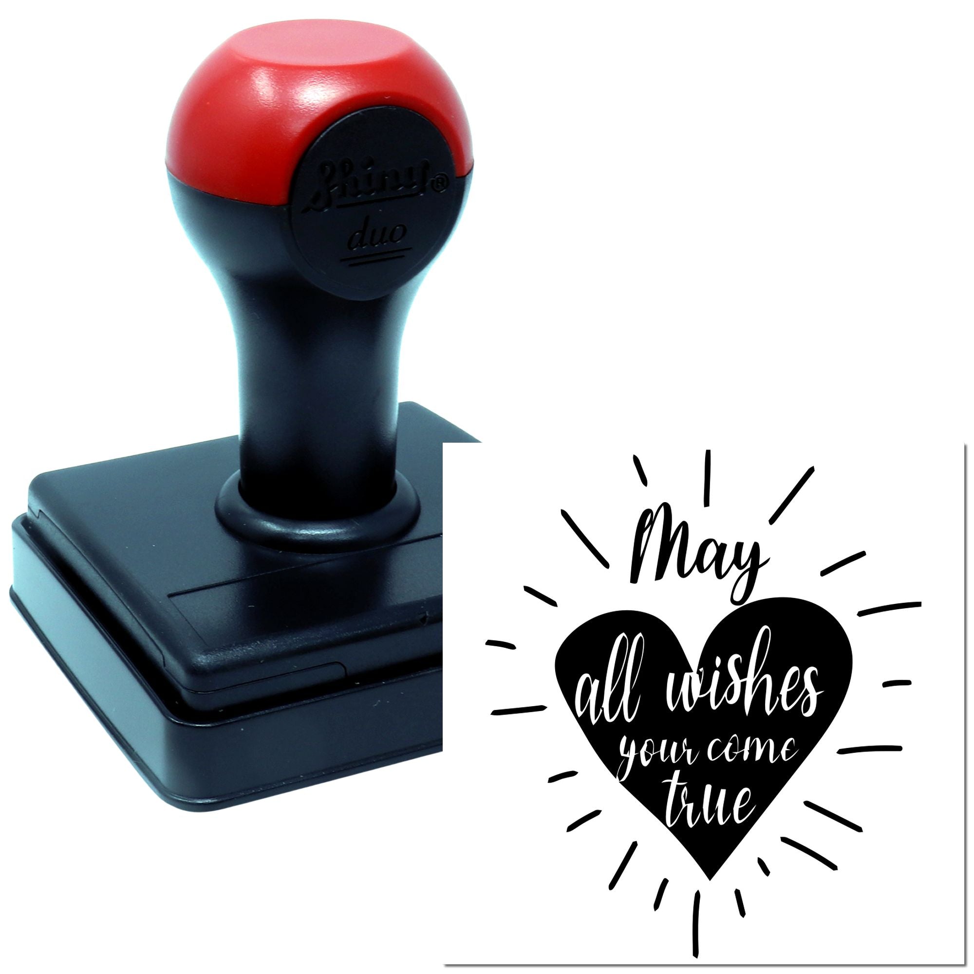 Hand Luminous Dream Core Card Stamp