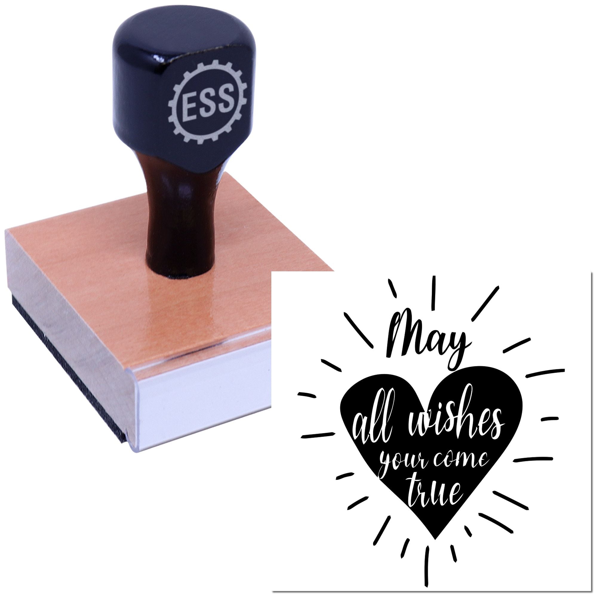 Luminous Dream Core Scrapbook Rubber Stamp