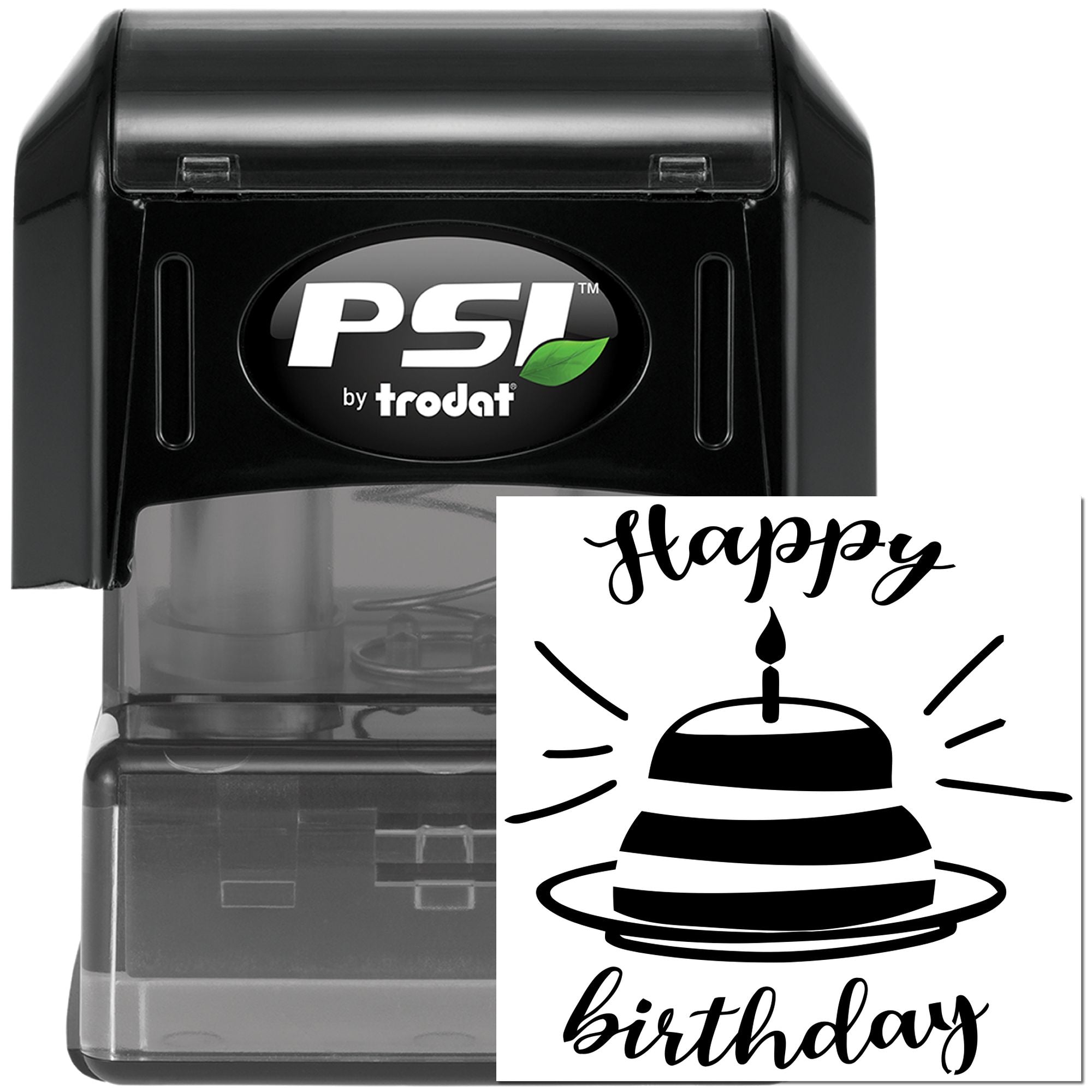 PSI Pre-Inked Birthday Festivity Lights Craft Stamp