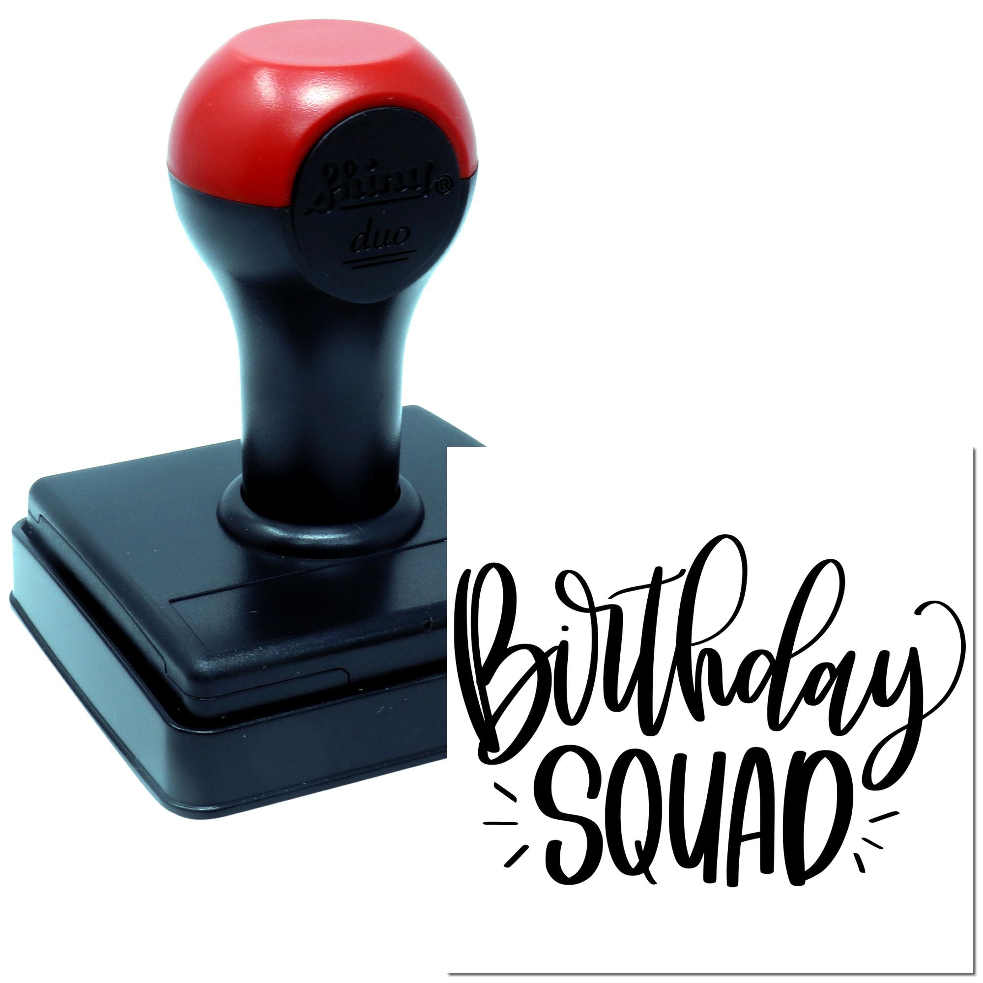 Hand Party Squad Scrapbook Stamp