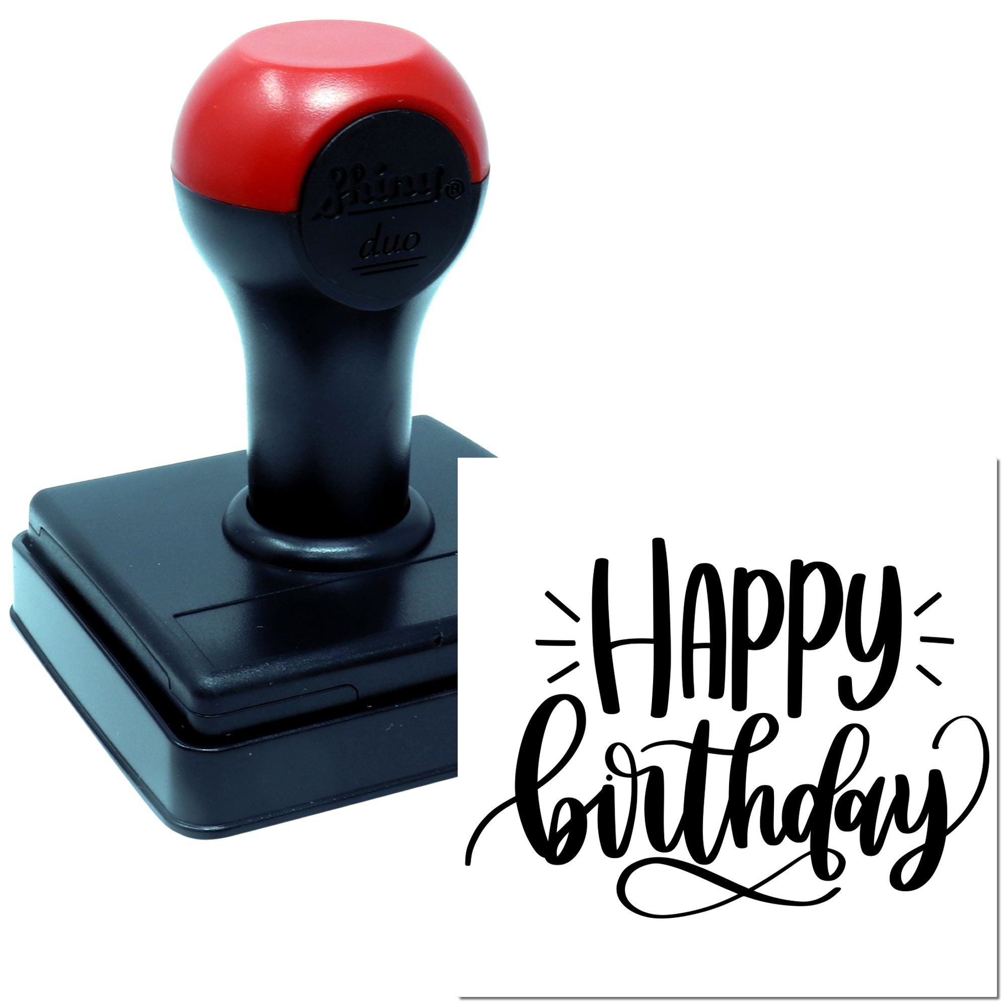 Hand Vibrant Banner Crafting Stamp