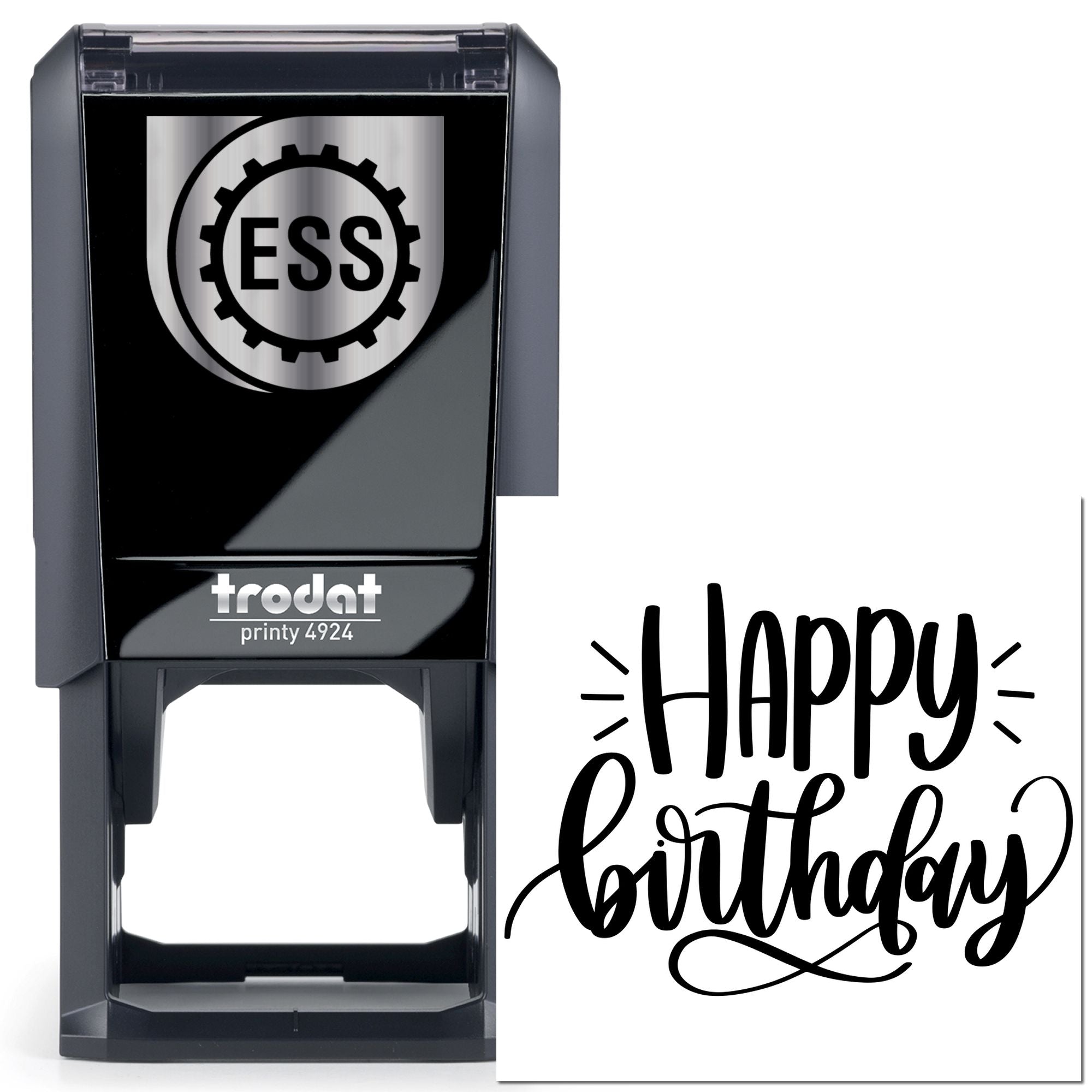 Self-Inking Vibrant Banner Paper Craft Stamp