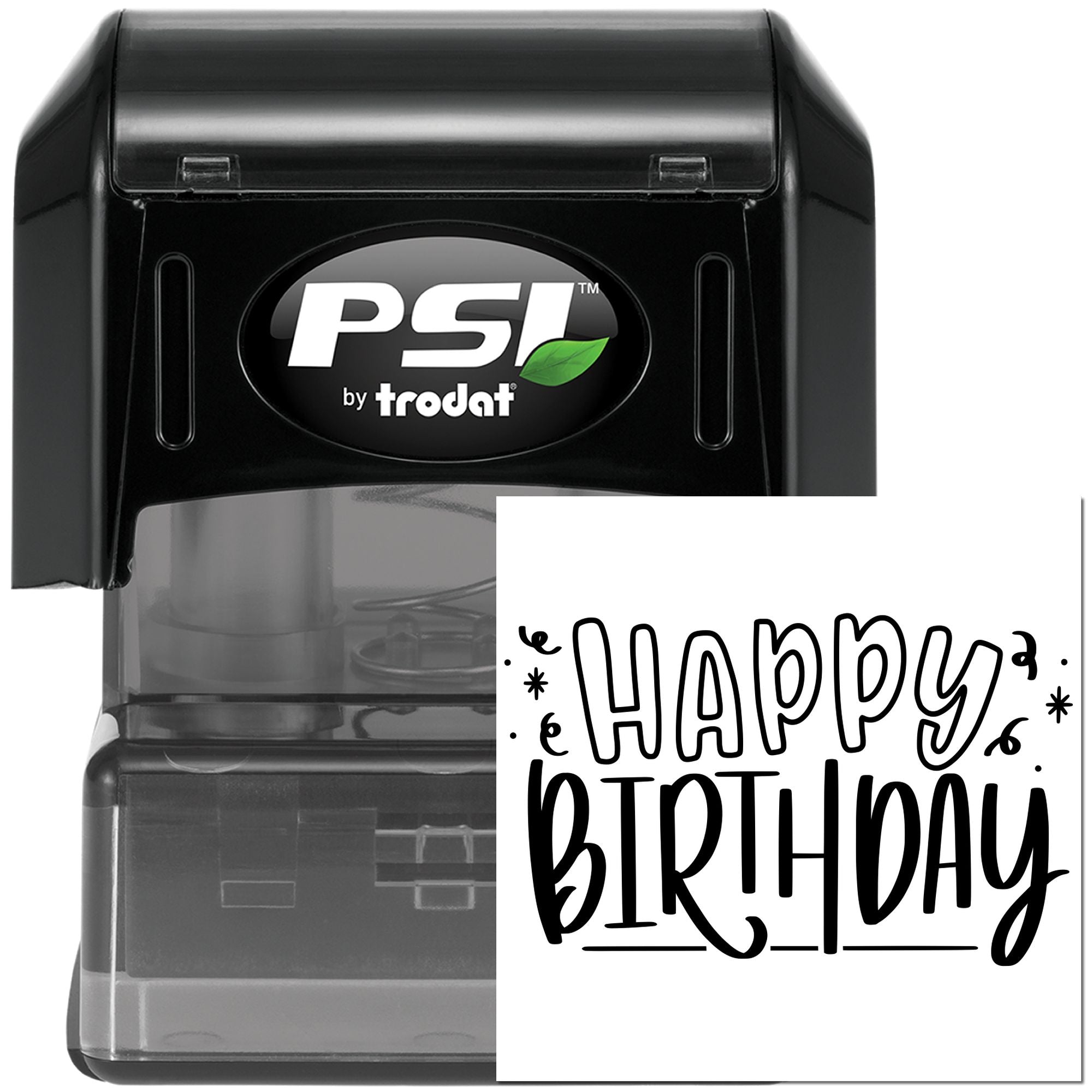 PSI Pre-Inked Spectacular Birthday Celebration Party Scrapbook Stamp