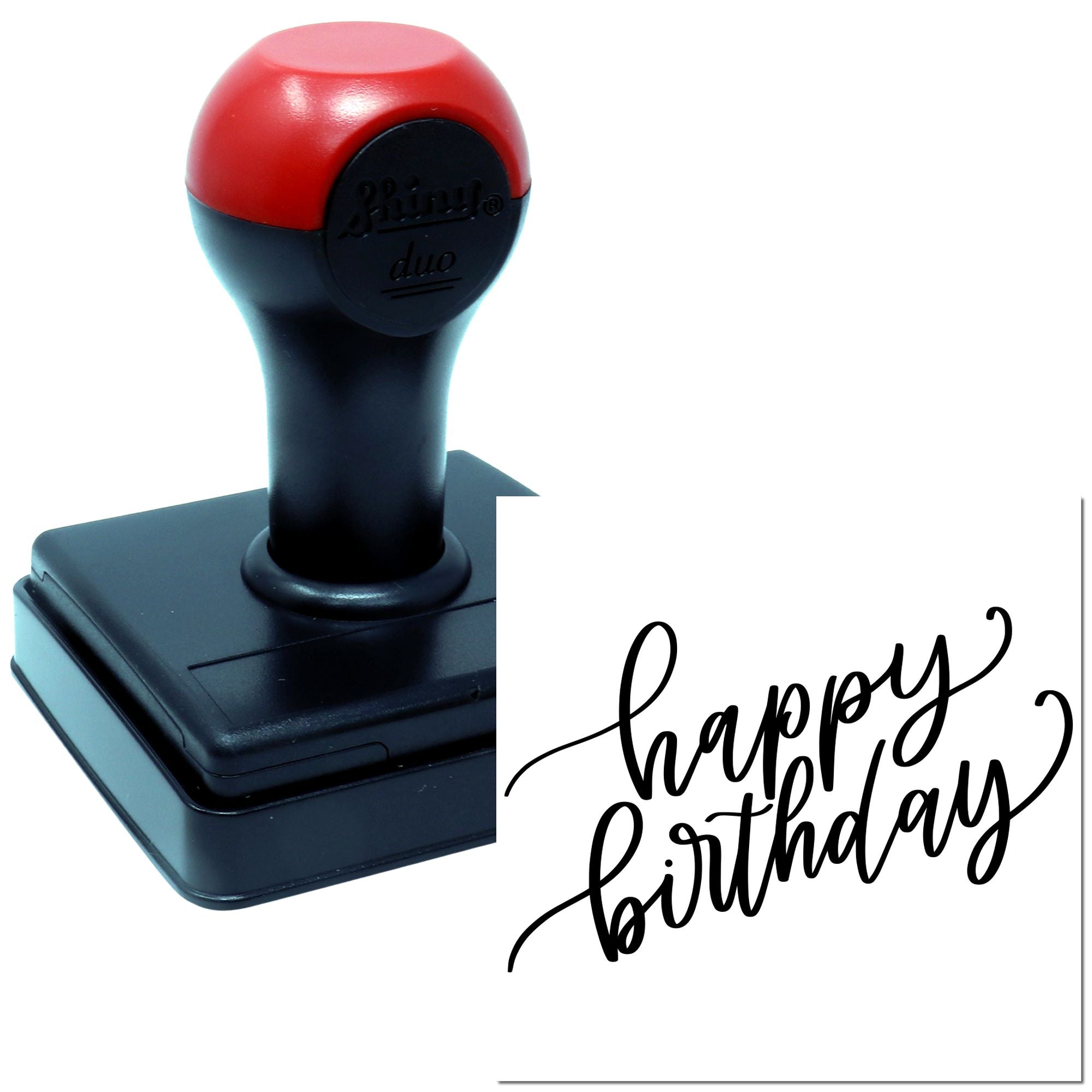 Hand Whimsical Birthday Bash Craft Stamp